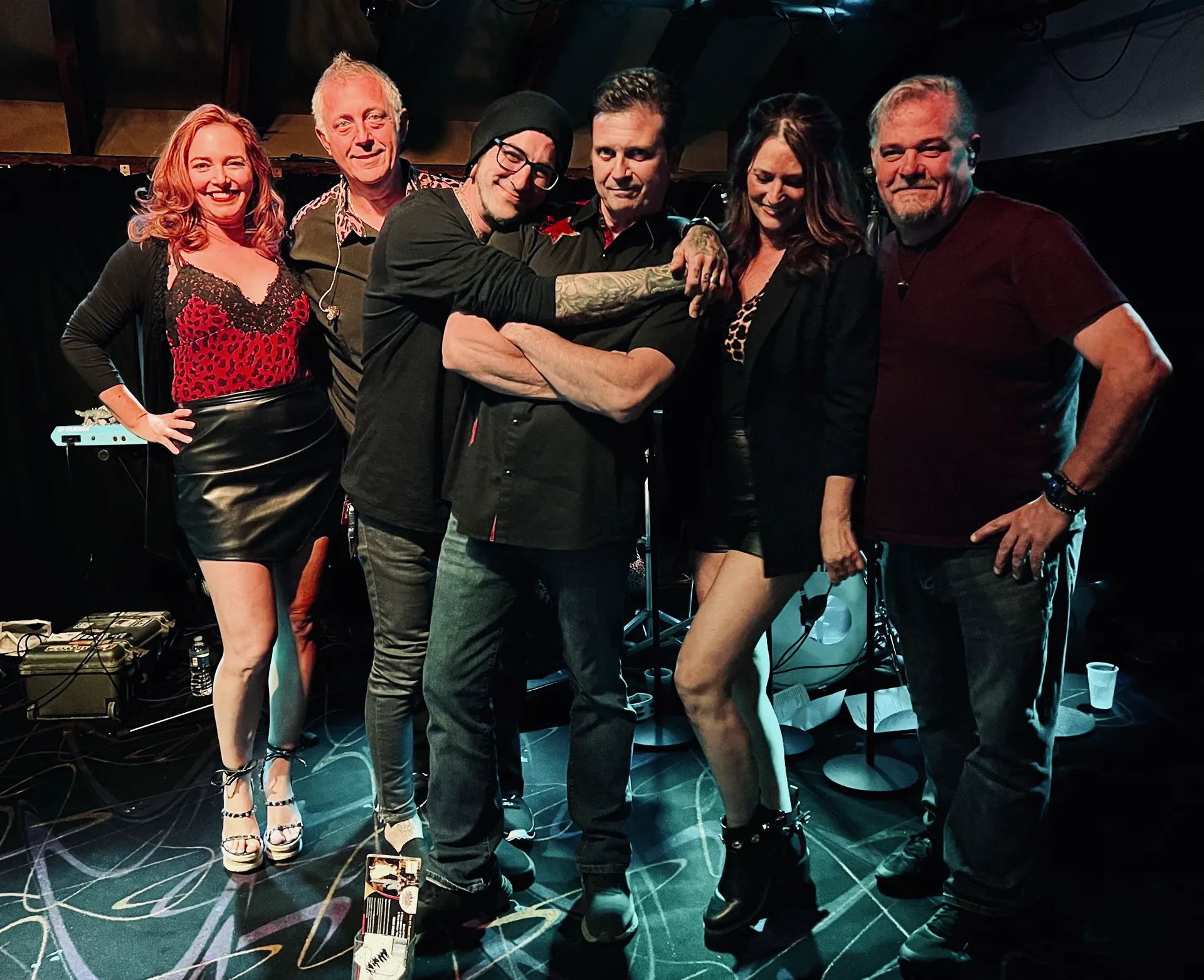 Bigg Romeo musicians together before a performance