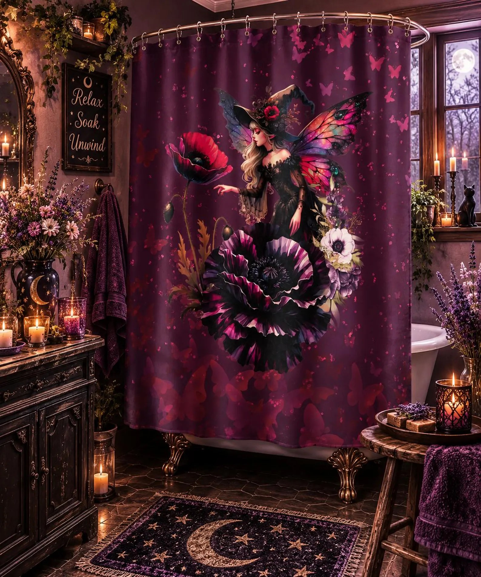 Moonlit Magic witchy collection design