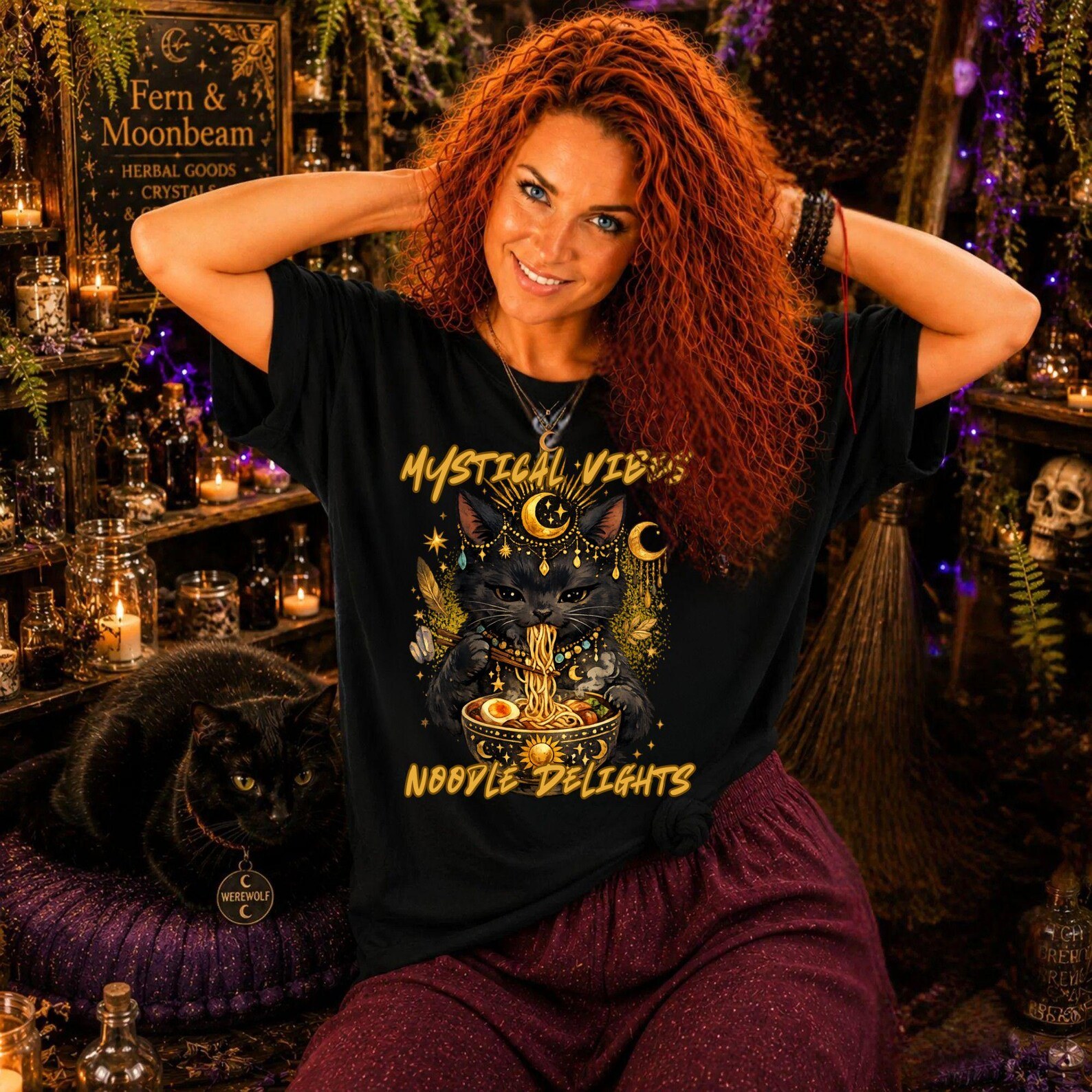 Moonlit Magic witchy collection design