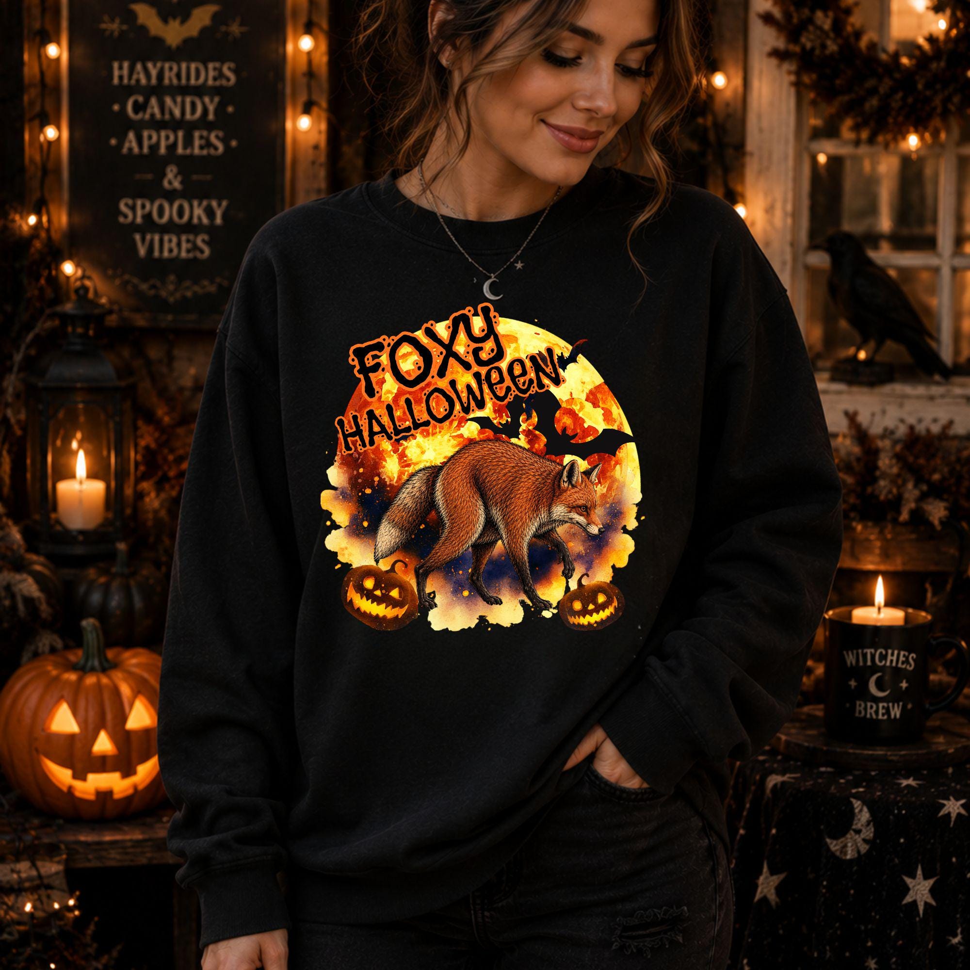 Foxy Halloween Sweatshirt