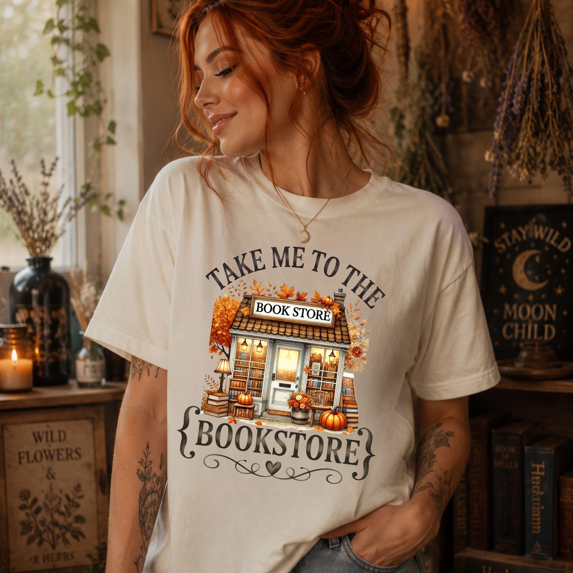 Take Me to the Bookstore T-shirt