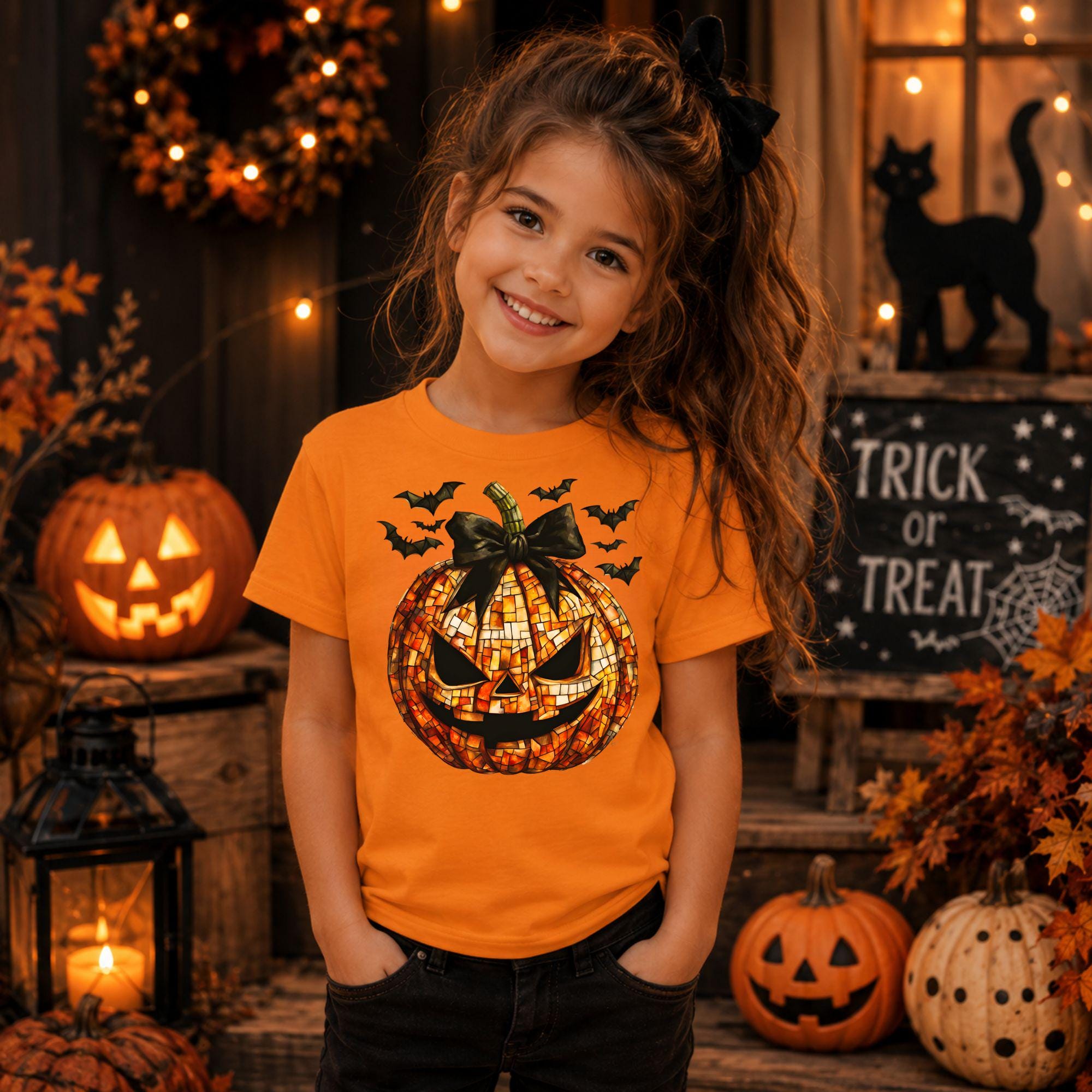 Halloween Pumpkin Youth T-Shirt