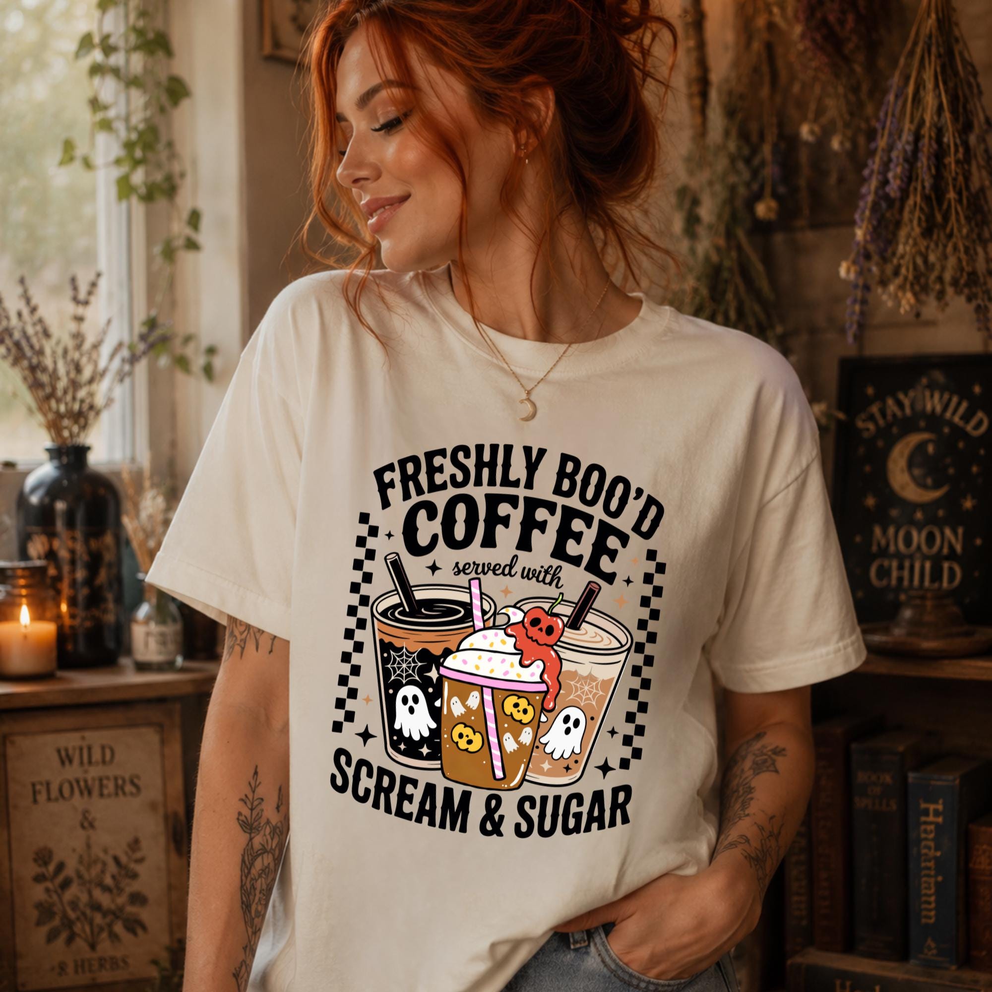 Freshly Boo'd Coffee T-Shirt
