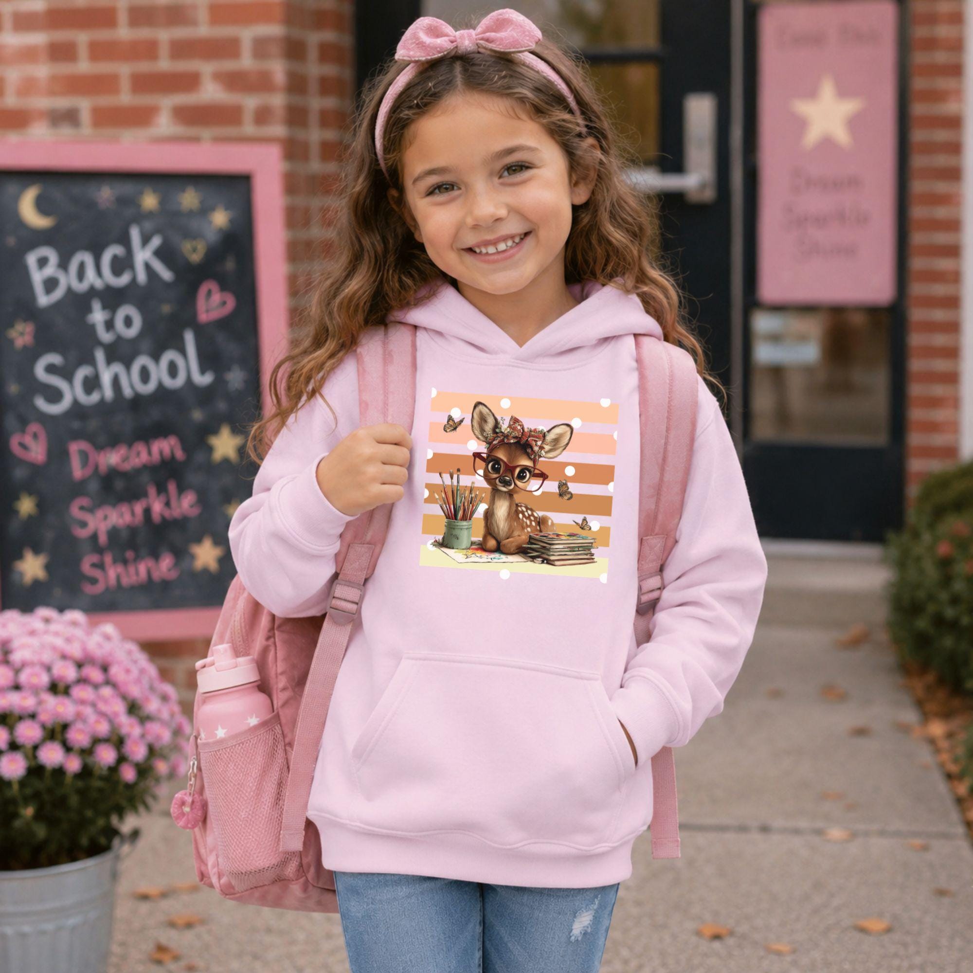 Baby Deer Artist Hoodie