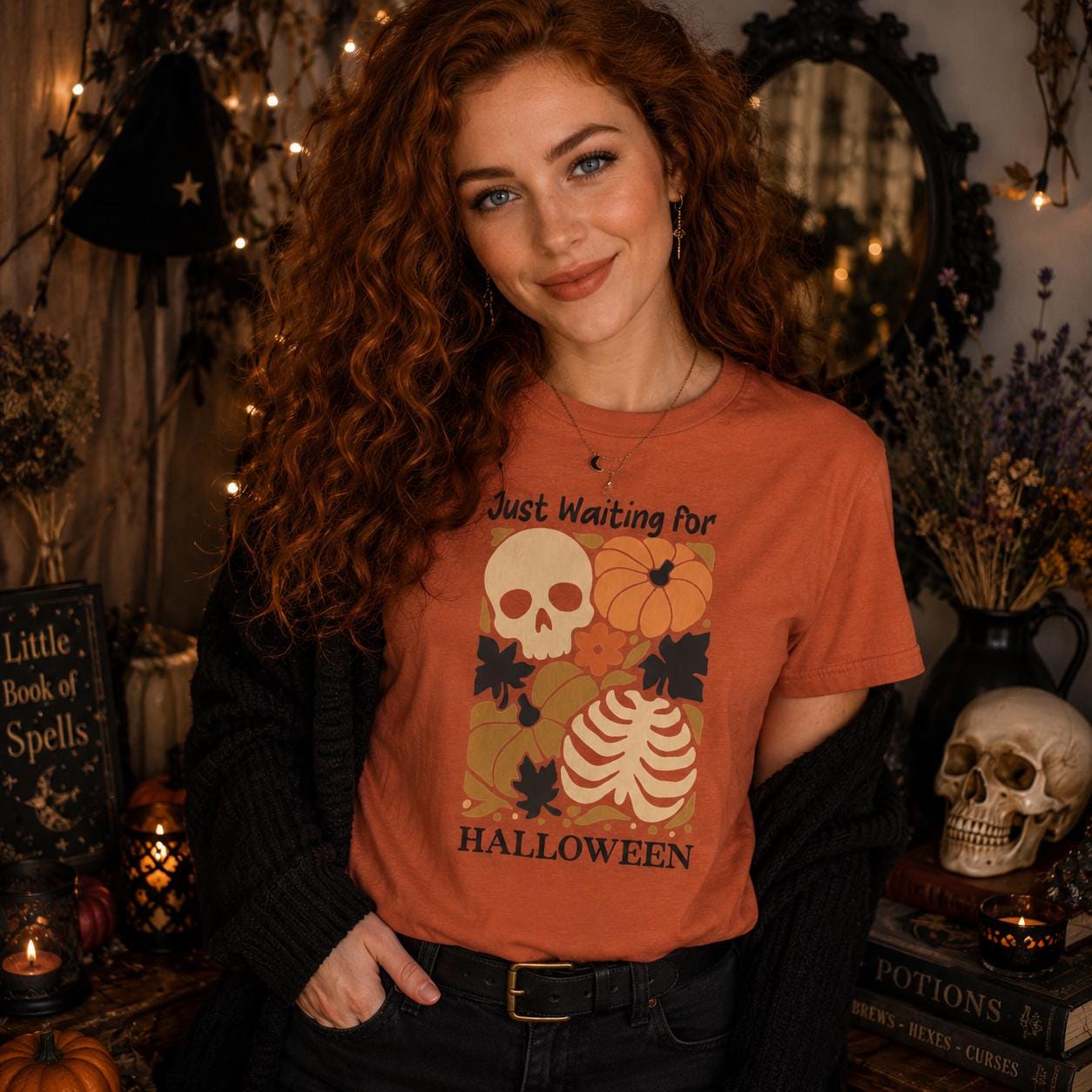 Vintage Skeleton Halloween Shirt