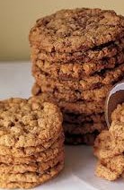 Stack of oatmeal cookies