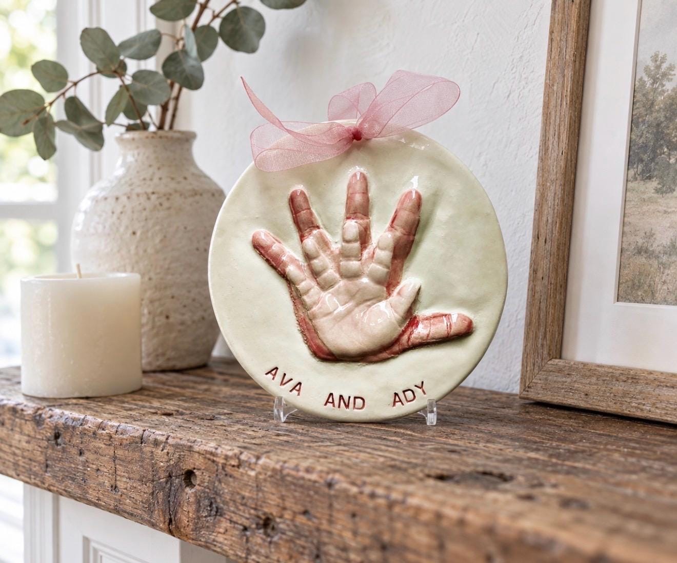 Family Traditions ceramic keepsake