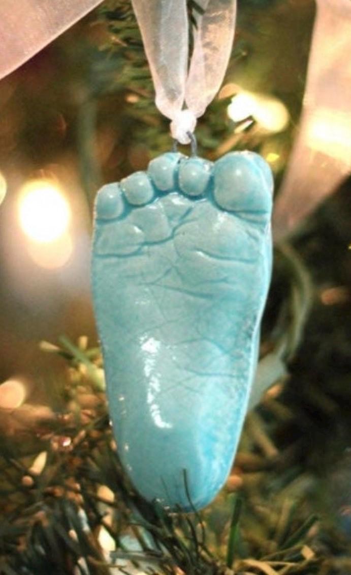 Baby Footprint Ornament Kit – Keepsake Mold for Cherished Memories, view 10