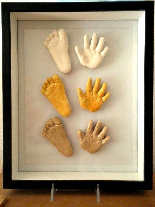 Baby Footprint Ornament Kit – Keepsake Mold for Cherished Memories, view 4