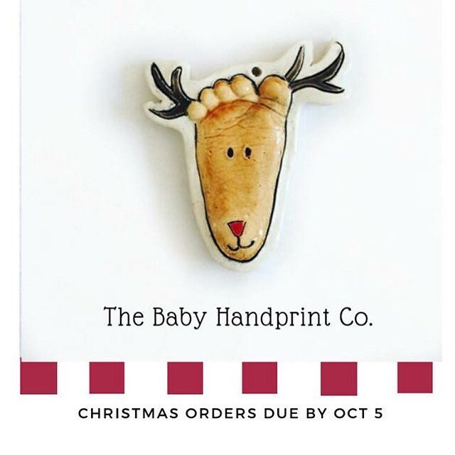 Personalized Baby's First Christmas Ornament, Reindeer Footprint Baby Keepsake Gift, Footprint Art Infant Memento New Baby Christmas Gift, view 5