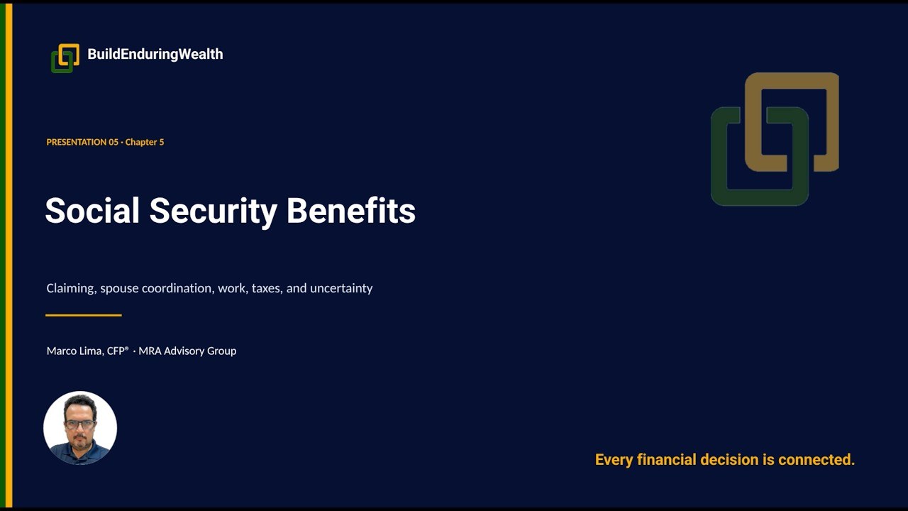 Episode 5: Social Security Benefits