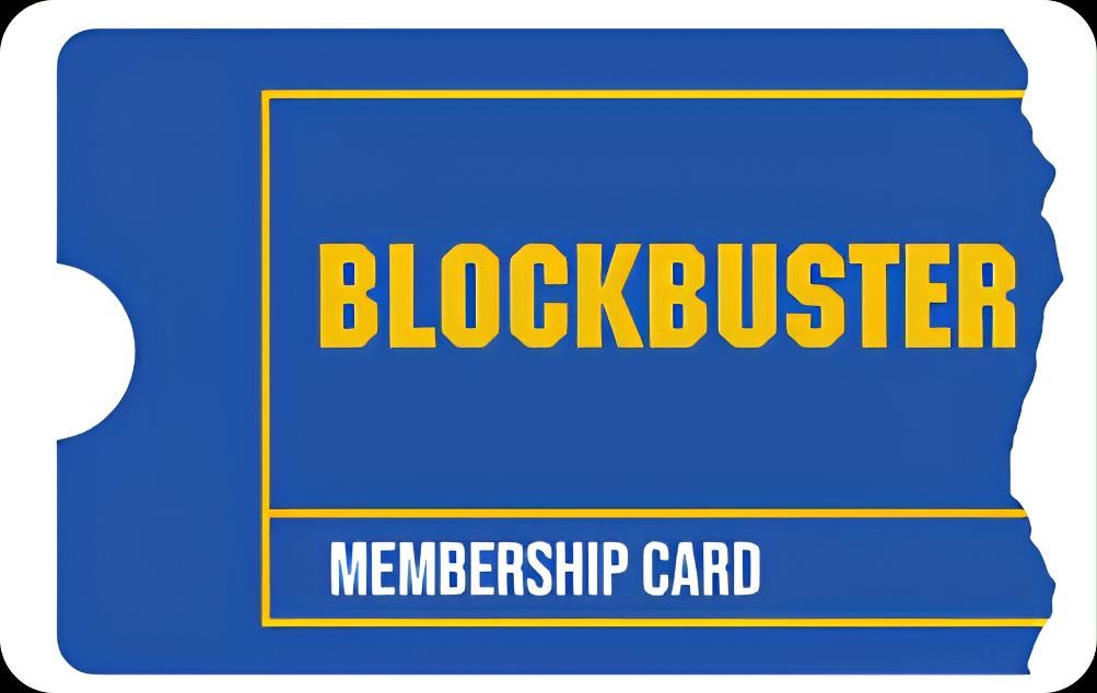 90s Video Rental Membership Card Skin, Retro Movie Night Vinyl Decal, view 2