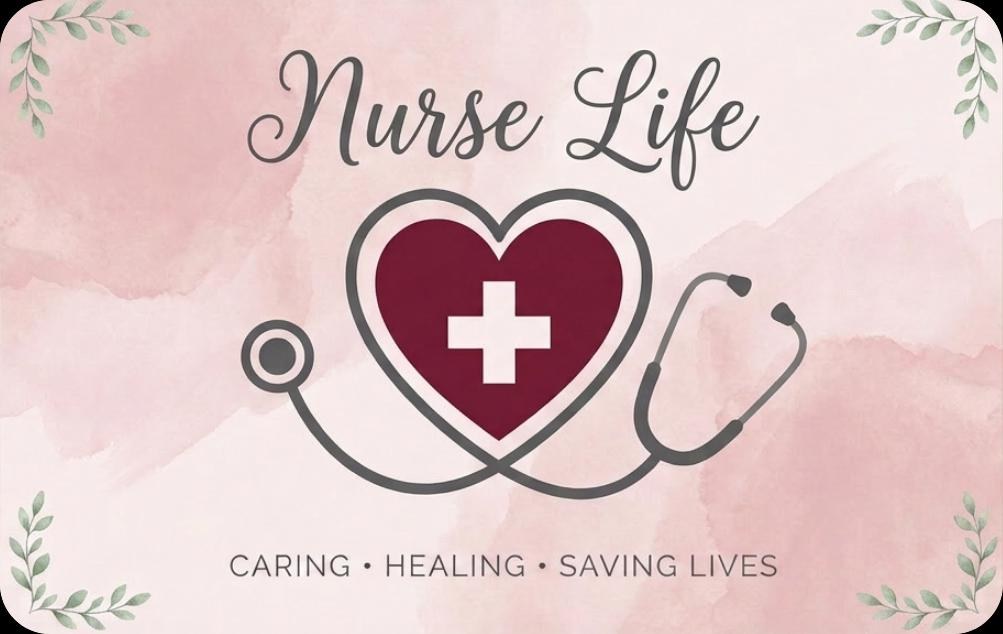 Nurse Life Card Skin, Pink Watercolor Debit Card Sticker, RN Gift, view 9