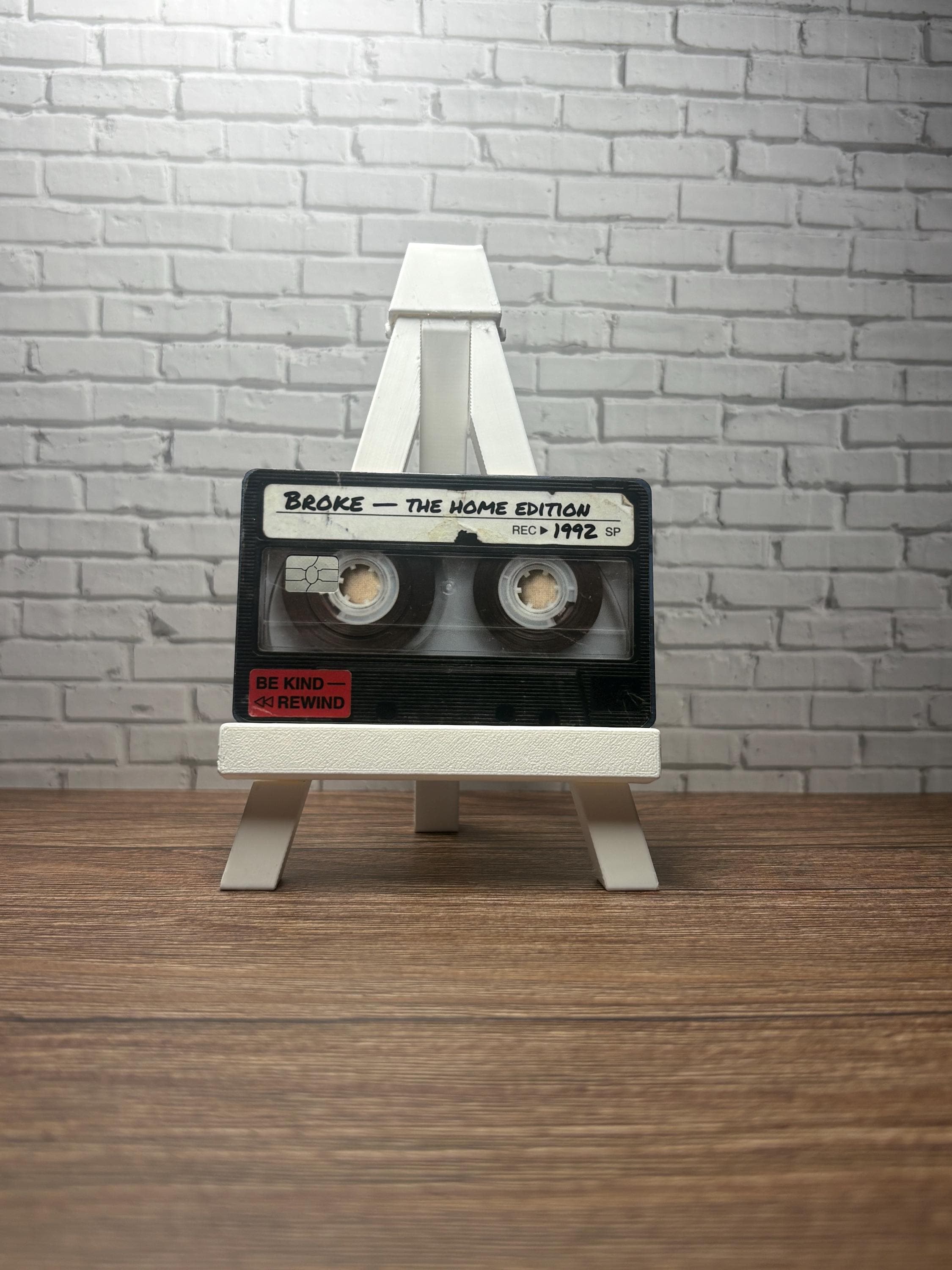 Home Edition Broke Cassette Card Skin, Y2K Vintage Debit Card Wrap, view 2