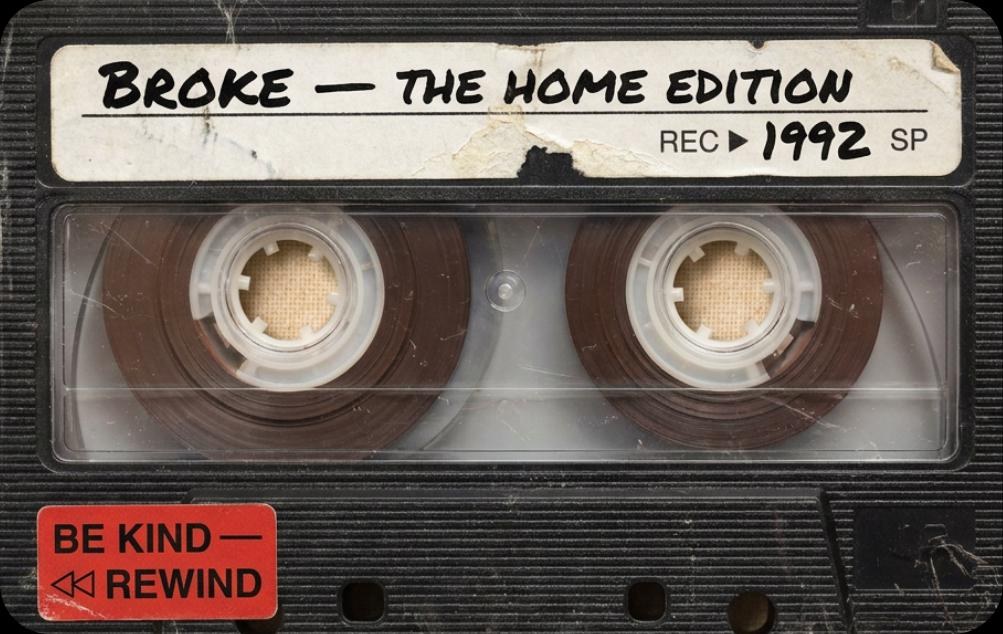 Home Edition Broke Cassette Card Skin, Y2K Vintage Debit Card Wrap, view 5