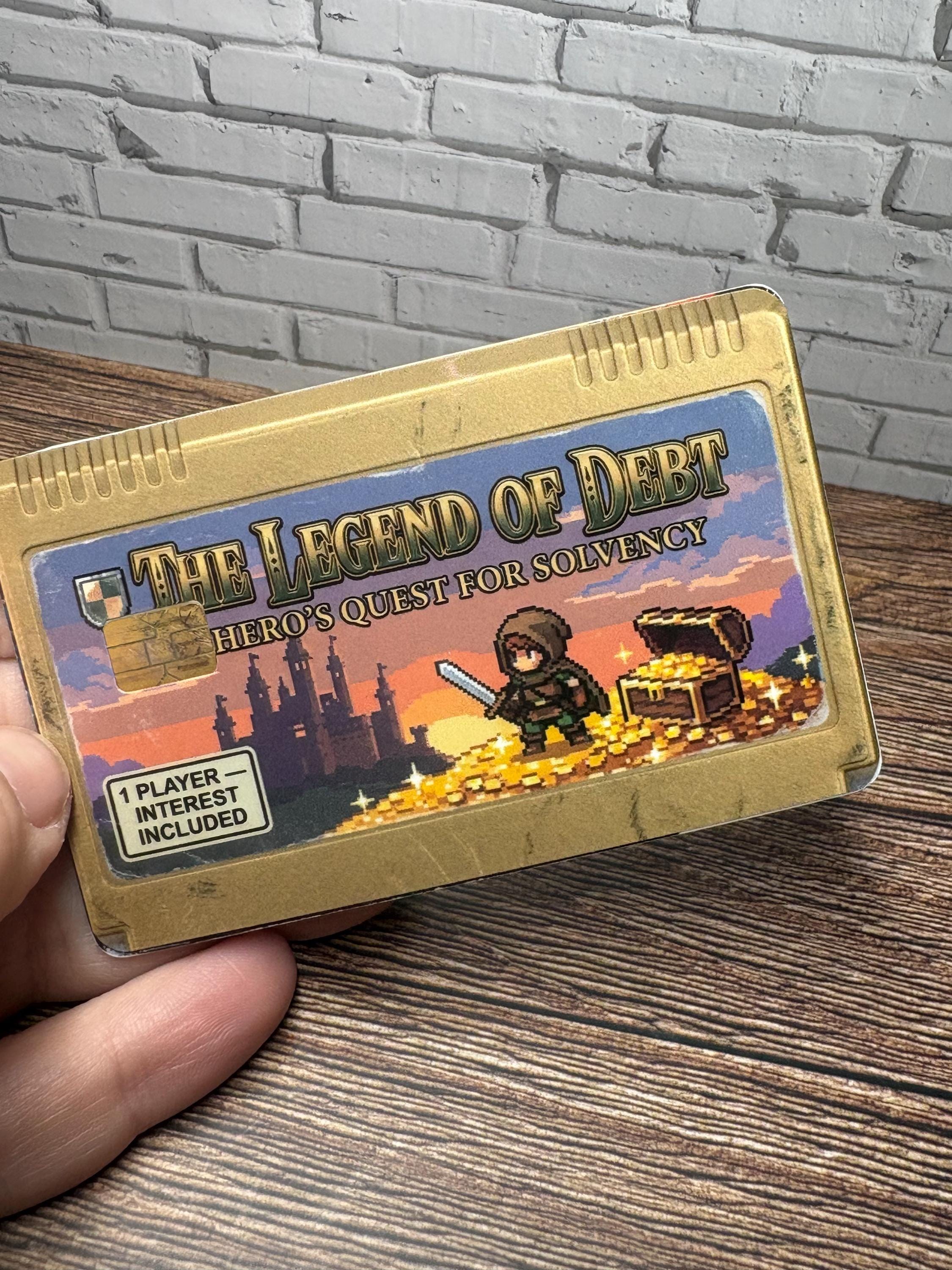 Gamer Credit Card Skins, Waterproof Vinyl Covers (Pick 2 of 4)