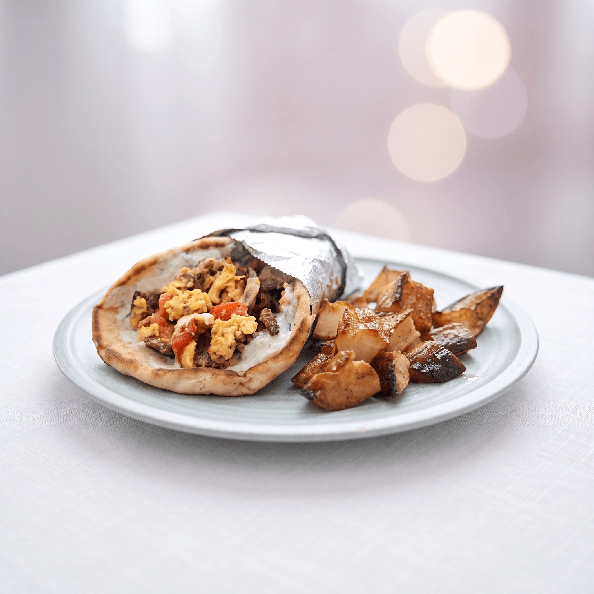 Breakfast gyro