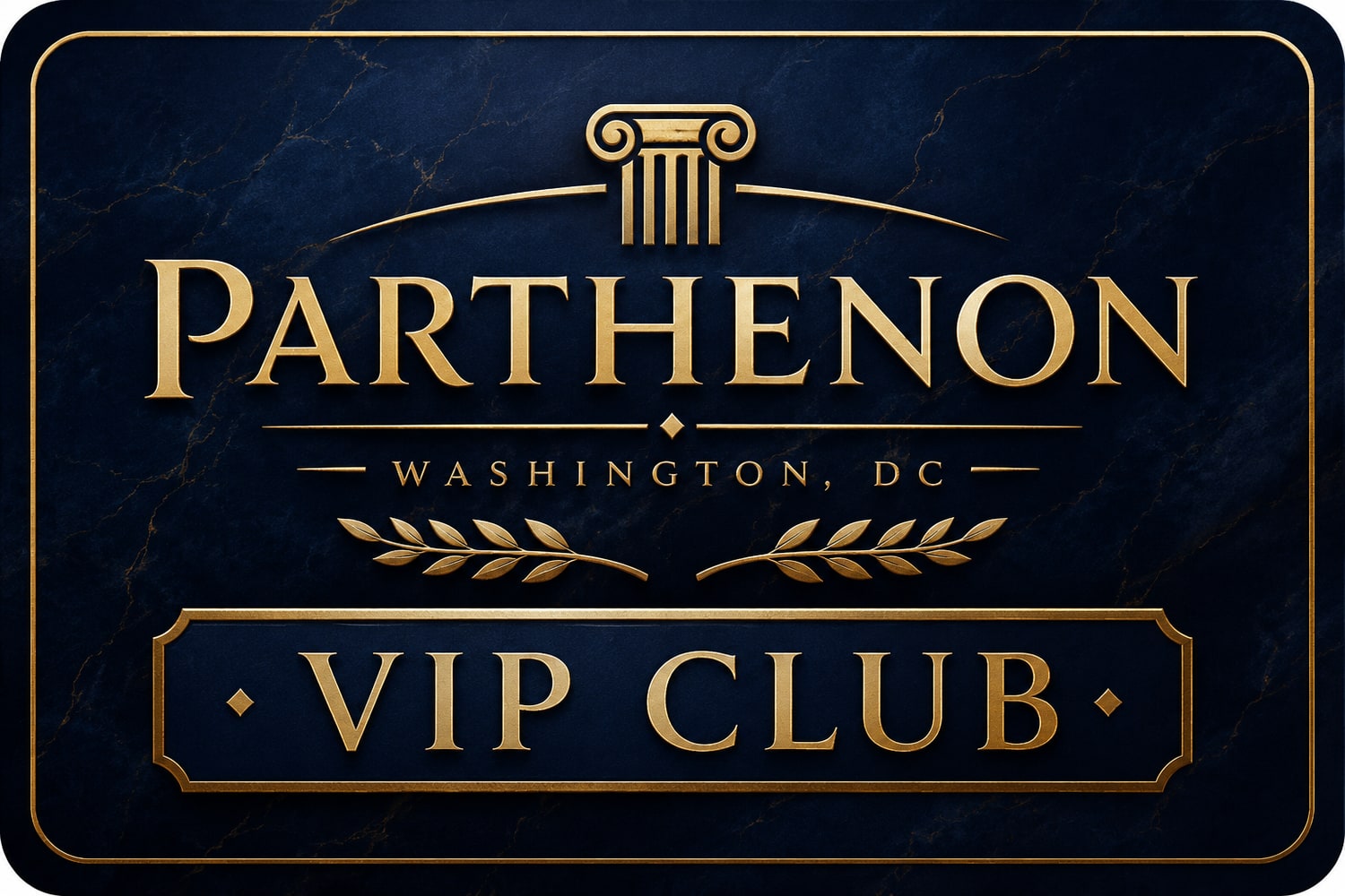 Parthenon VIP Club card