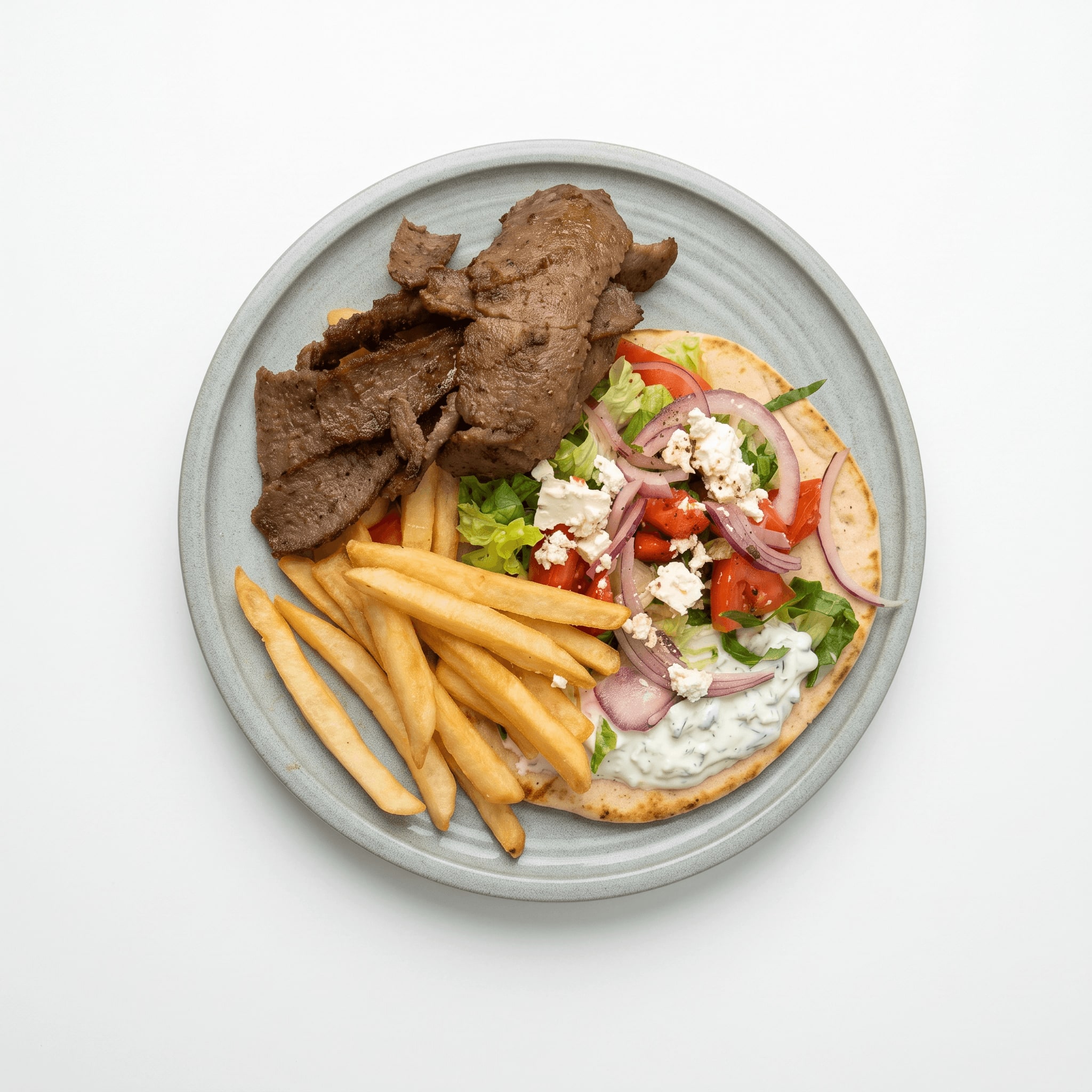 Gyro platter at Parthenon