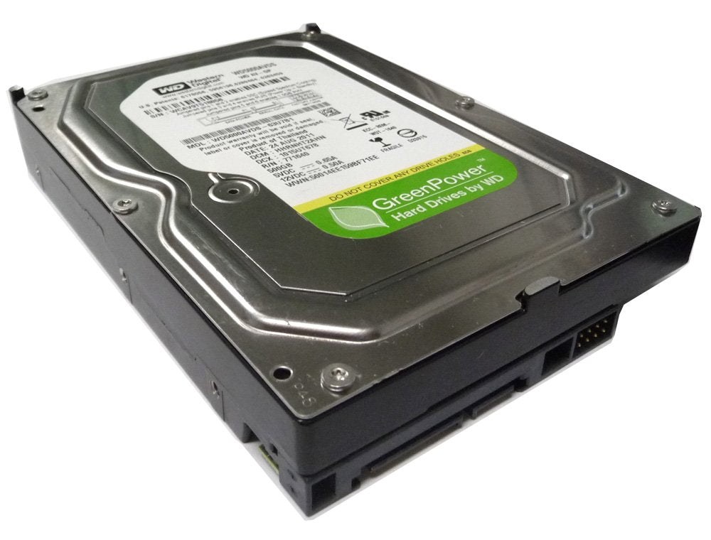 Western Digital AV-GP WD5000AVDS 500GB 32MB Cache 5400RPM SATA II 3.0Gb/s 3.5 Internal Hard Drive (CCTV DVR PC Mac) (Renewed)