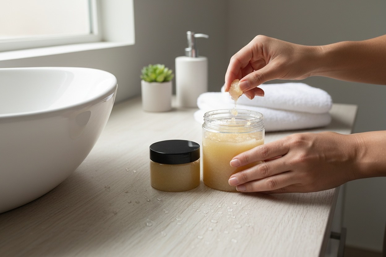 Amber Veil Salt Scrub