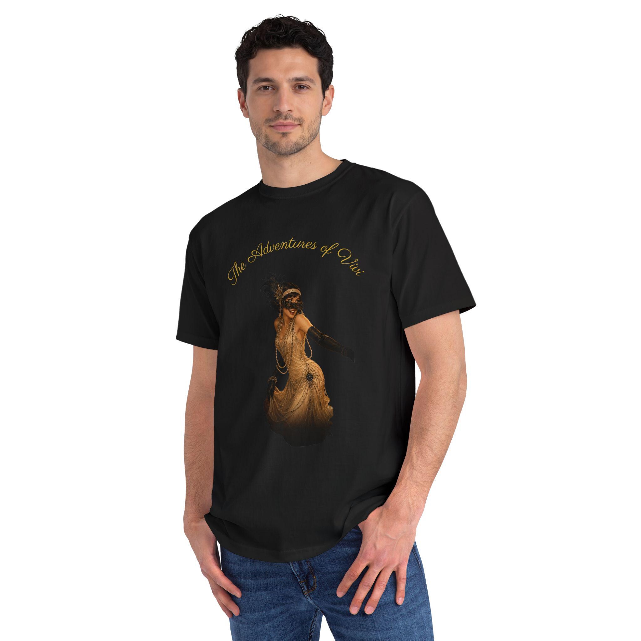 The Adventures of Vivienne T-Shirt Vintage Art Drama Graphic Tee, product view 3