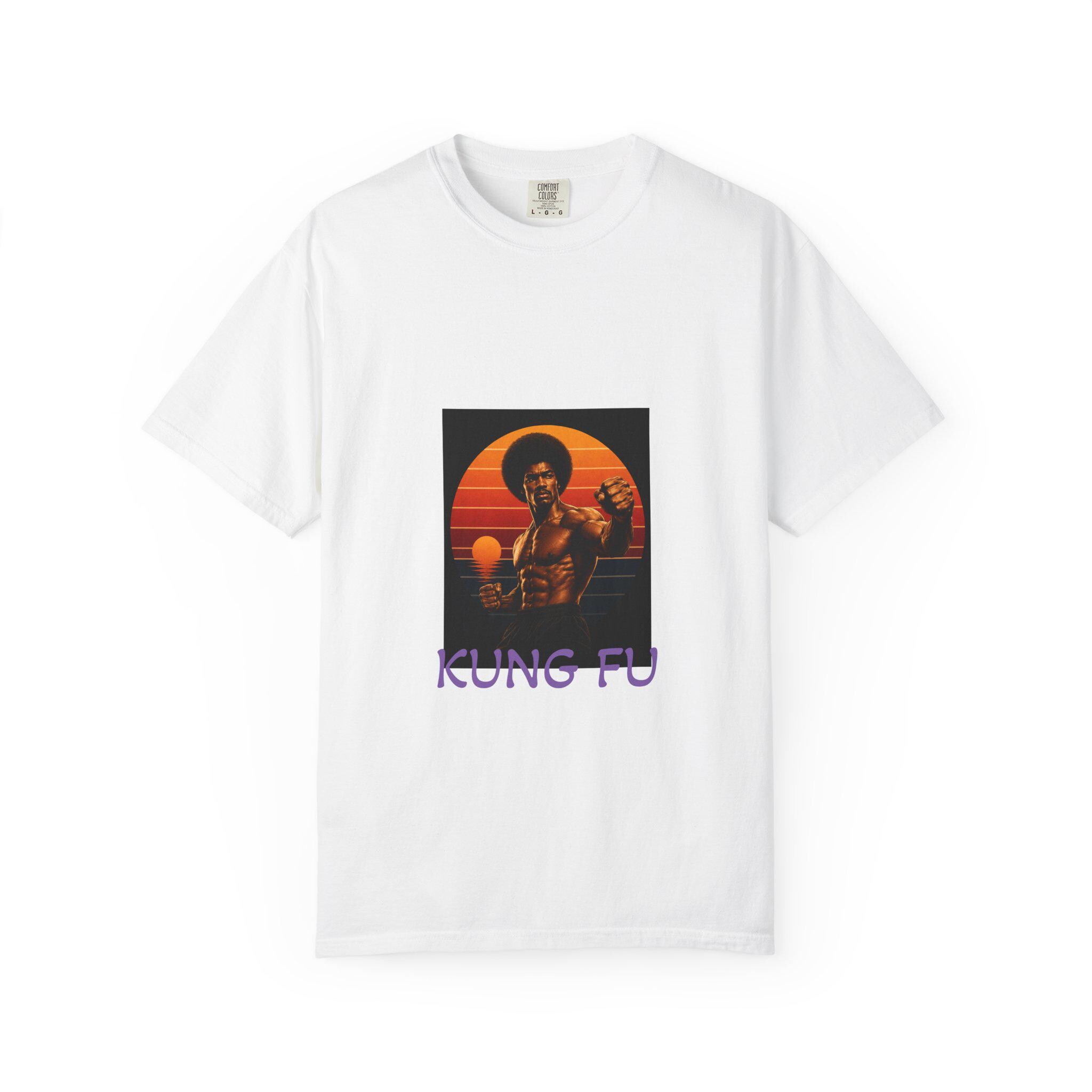 Kung Fu Retro T-Shirt, product view 2