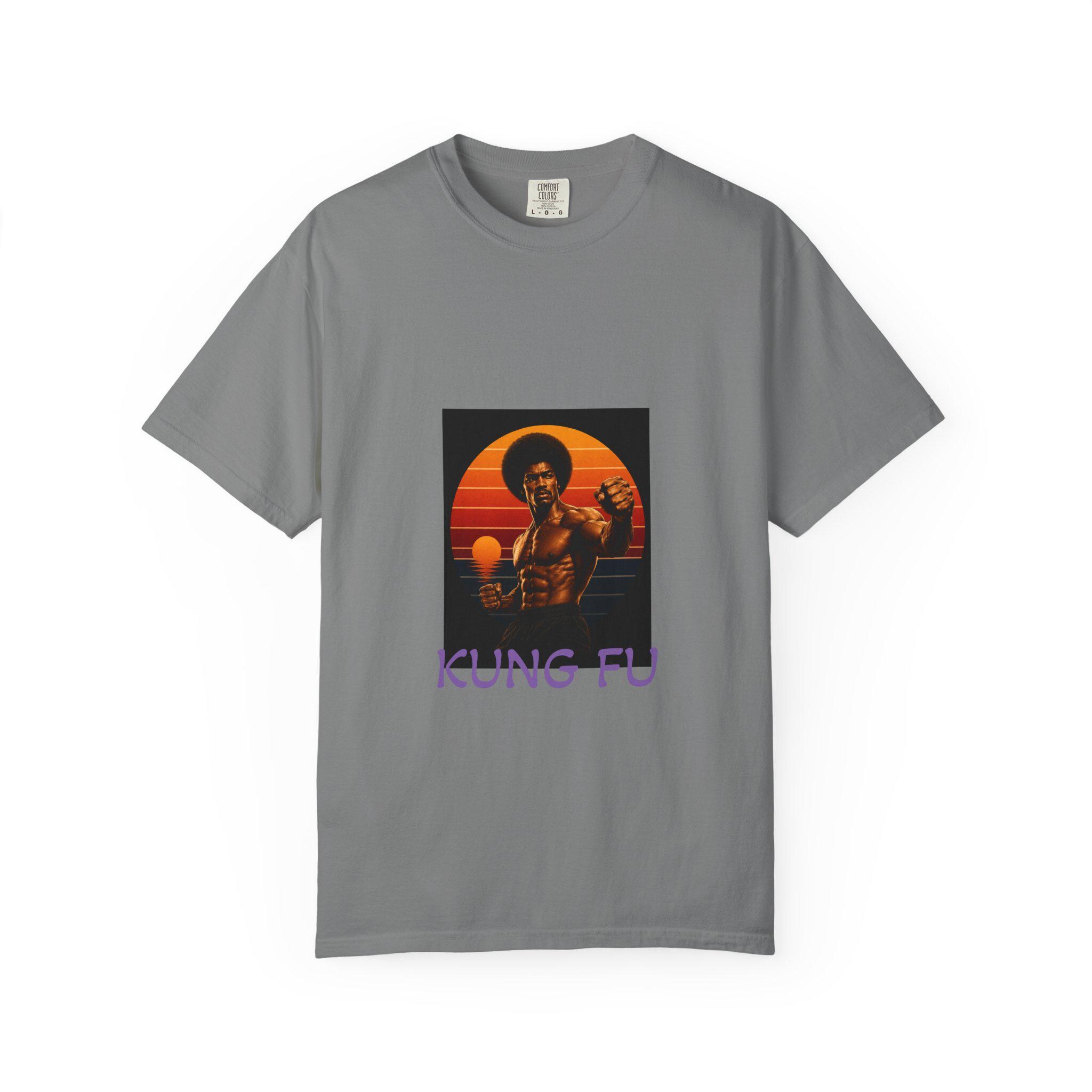 Kung Fu Retro T-Shirt, product view 3