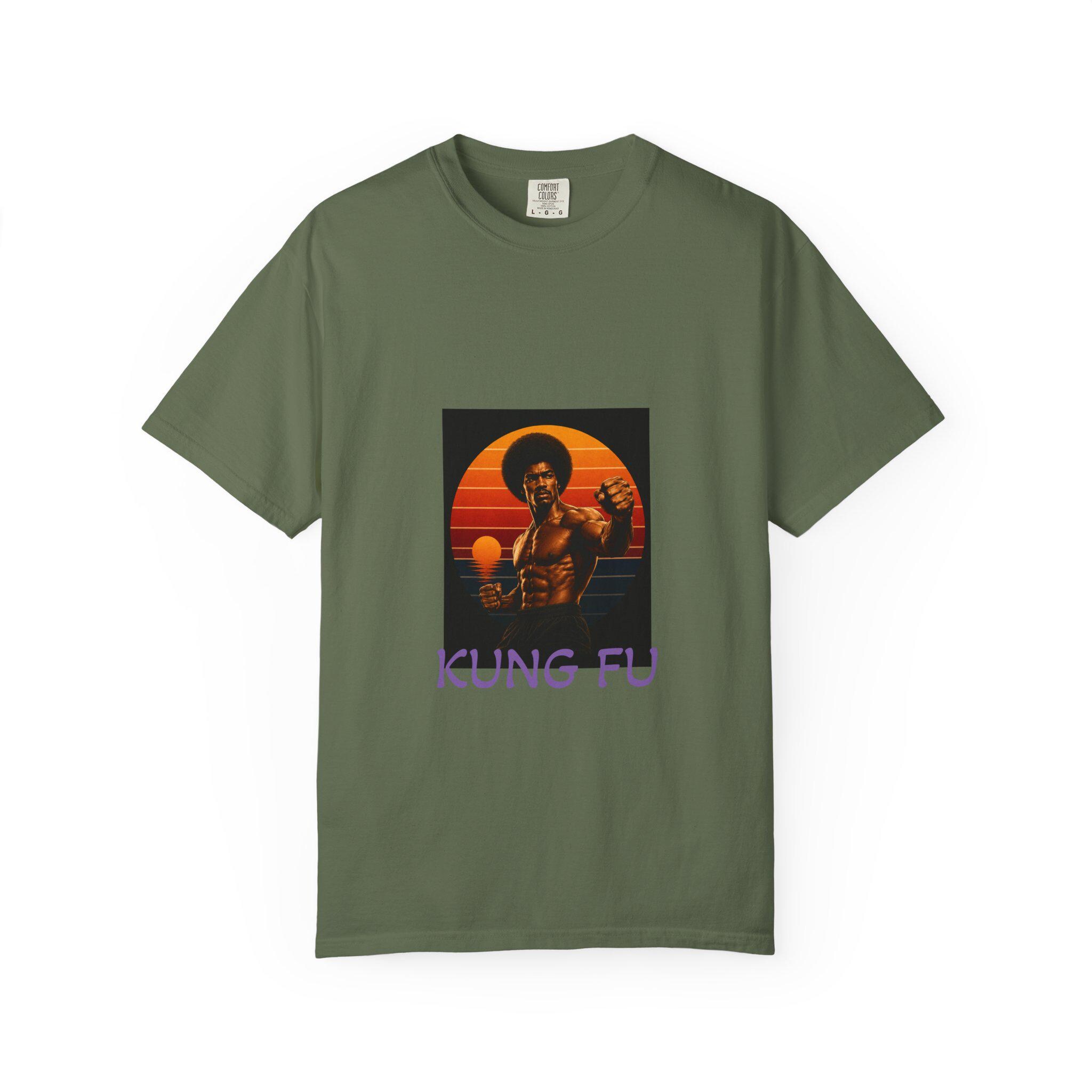 Kung Fu Retro T-Shirt, product view 4