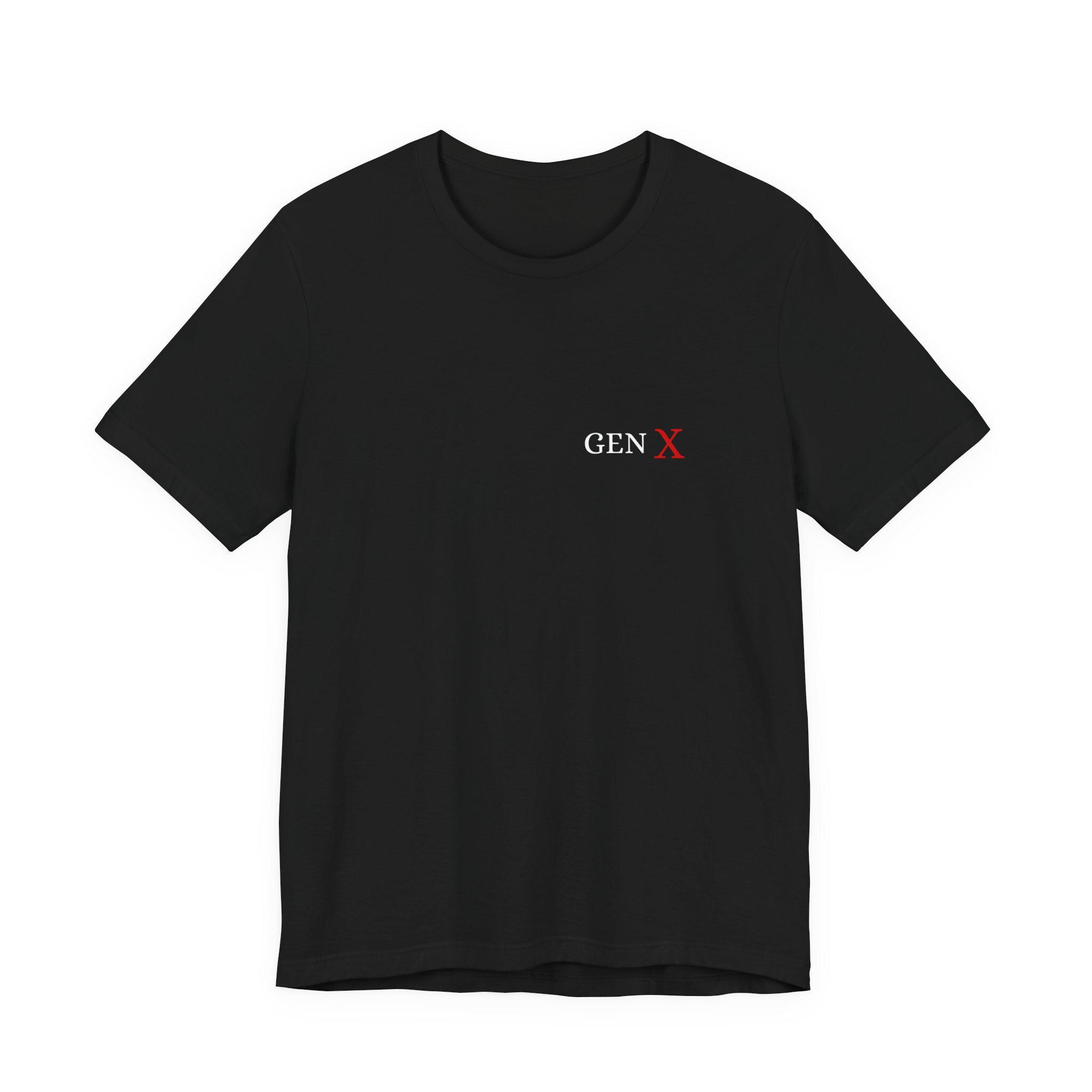 FAFO Edition TShirt Minimal X Chest Logo Tee, product view 2