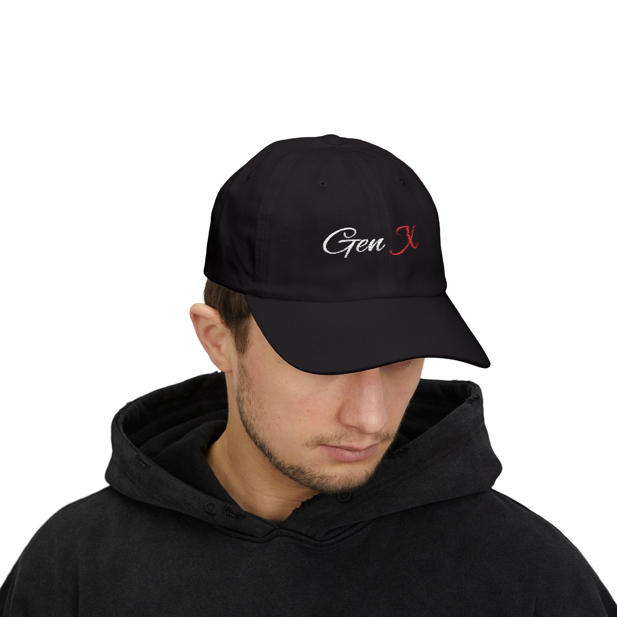 Gen X I Simply Don't Care Dad Cap | Vintage Retro Statement Hat, product view 4