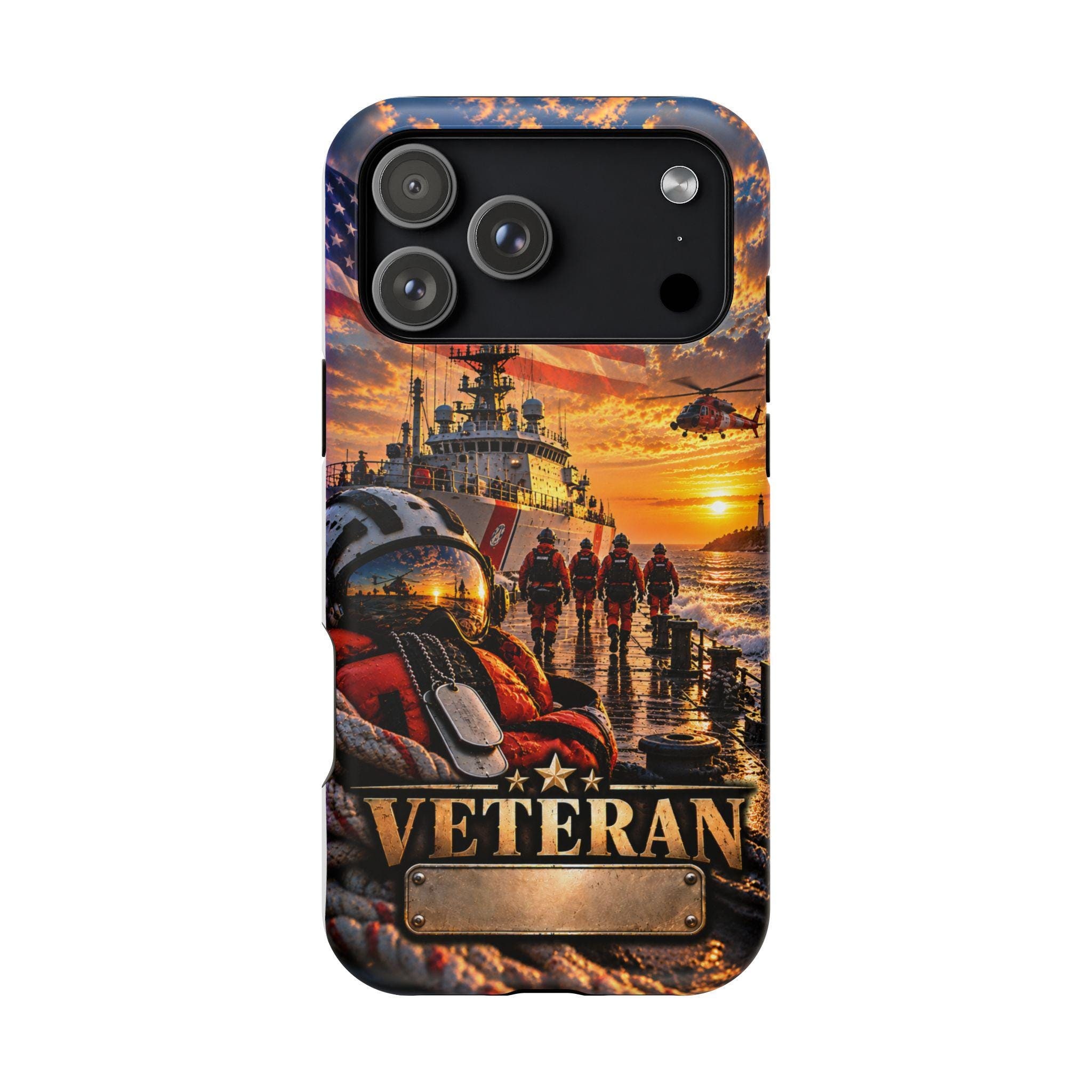 Veteran Scene Phone Case | Magnetic Impact-Resistant Case