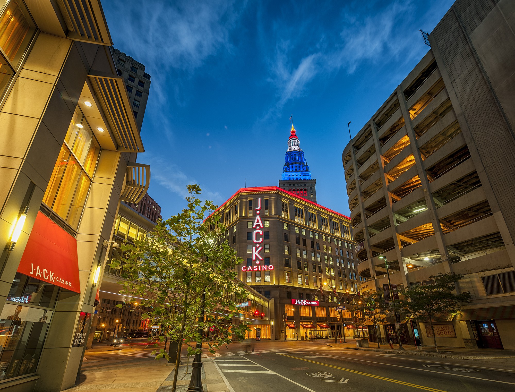 JACK Casino architectural exterior