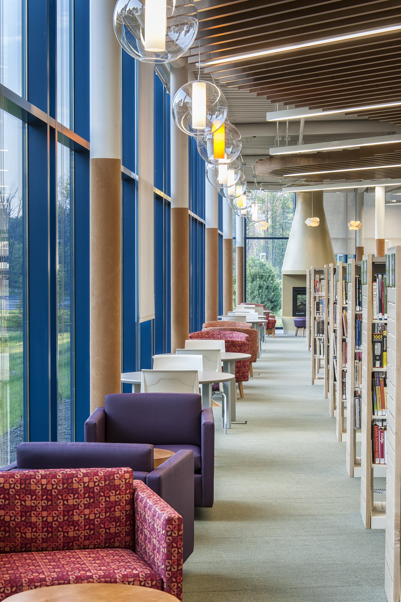 North Royalton Library interior