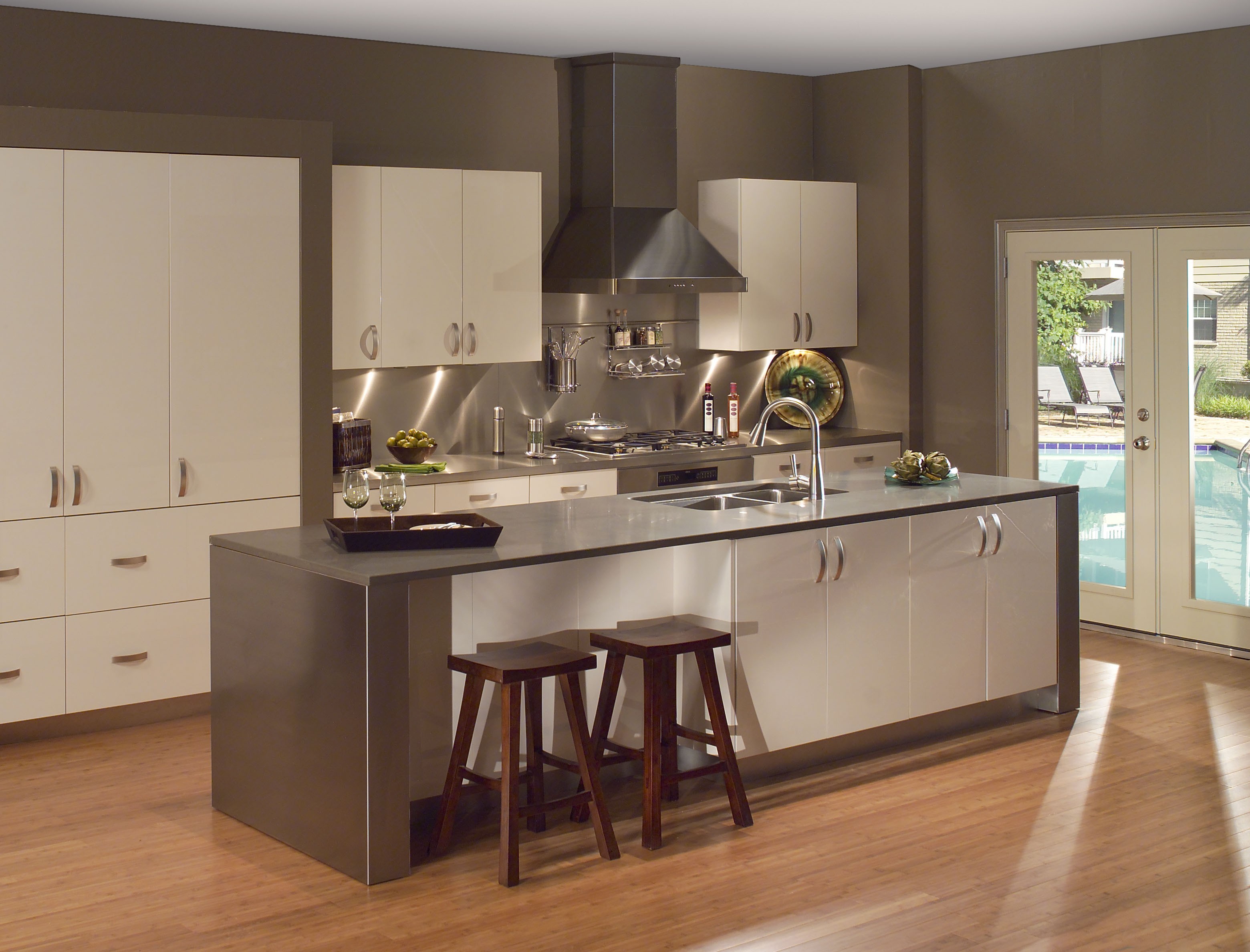 Custom kitchen photographed by Mort Tucker Photography