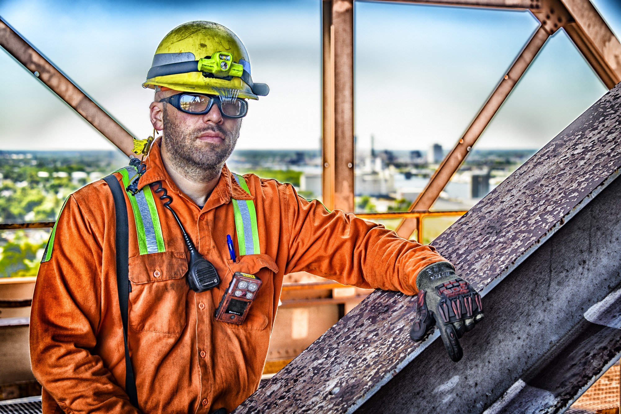Industrial leadership portrait
