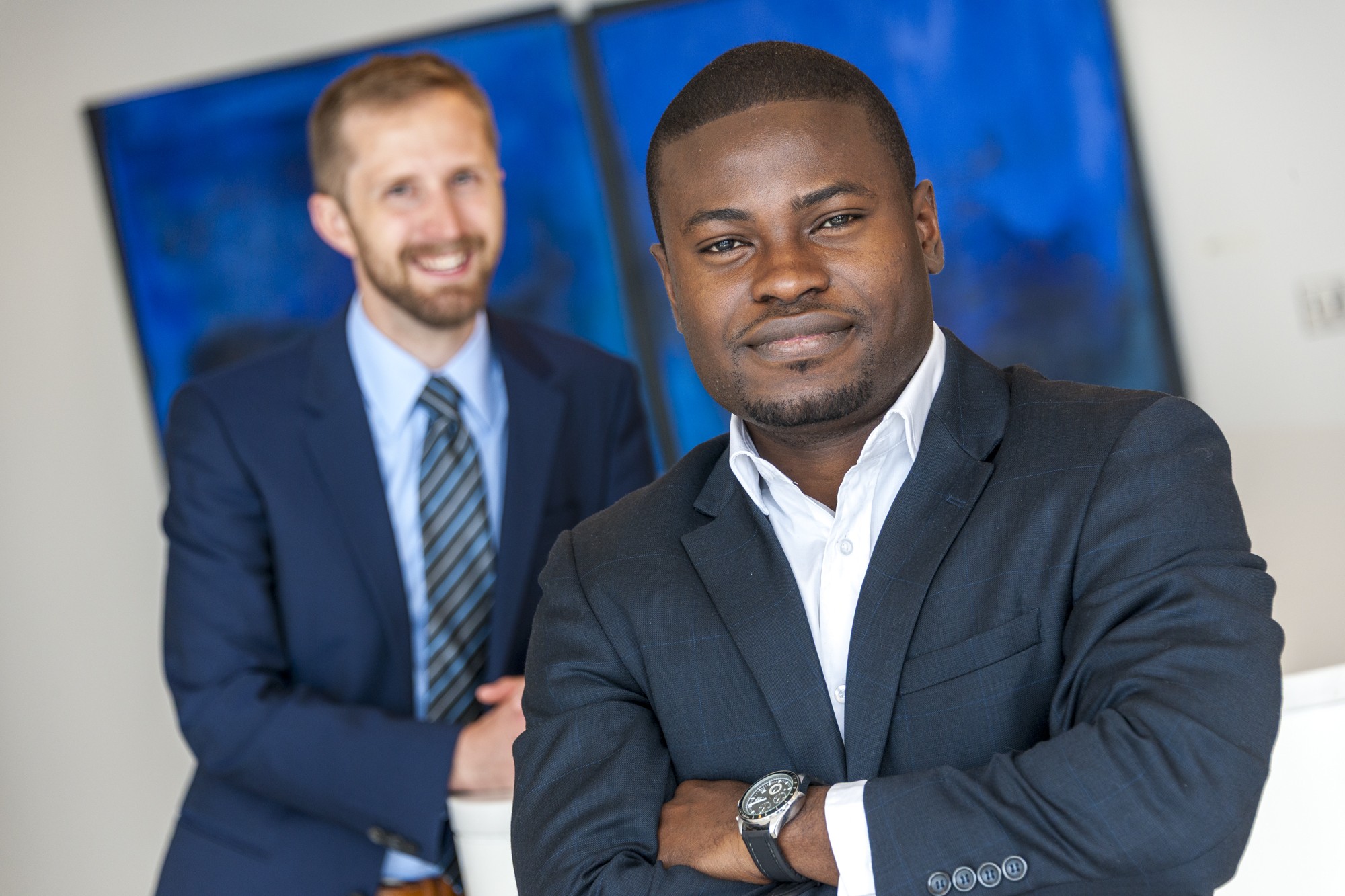 Leadership team portrait