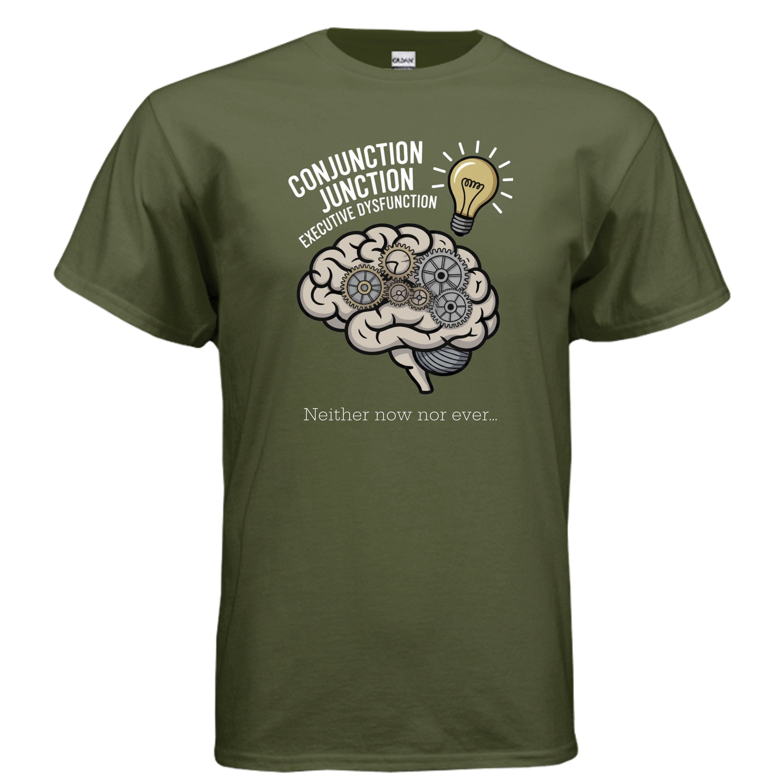 Executive Disjunction graphic apparel