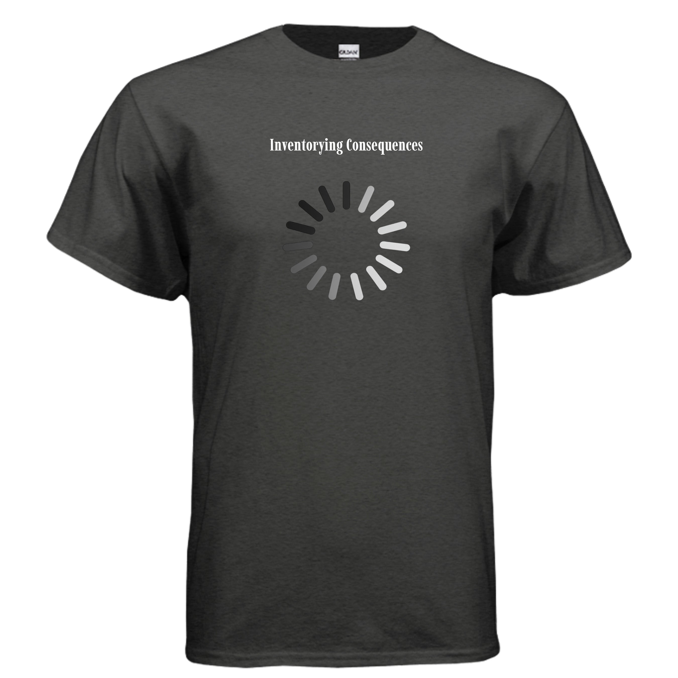 Actions vs. Consequences Comfort Tee - Gildan G500 Sustainable Fit graphic apparel