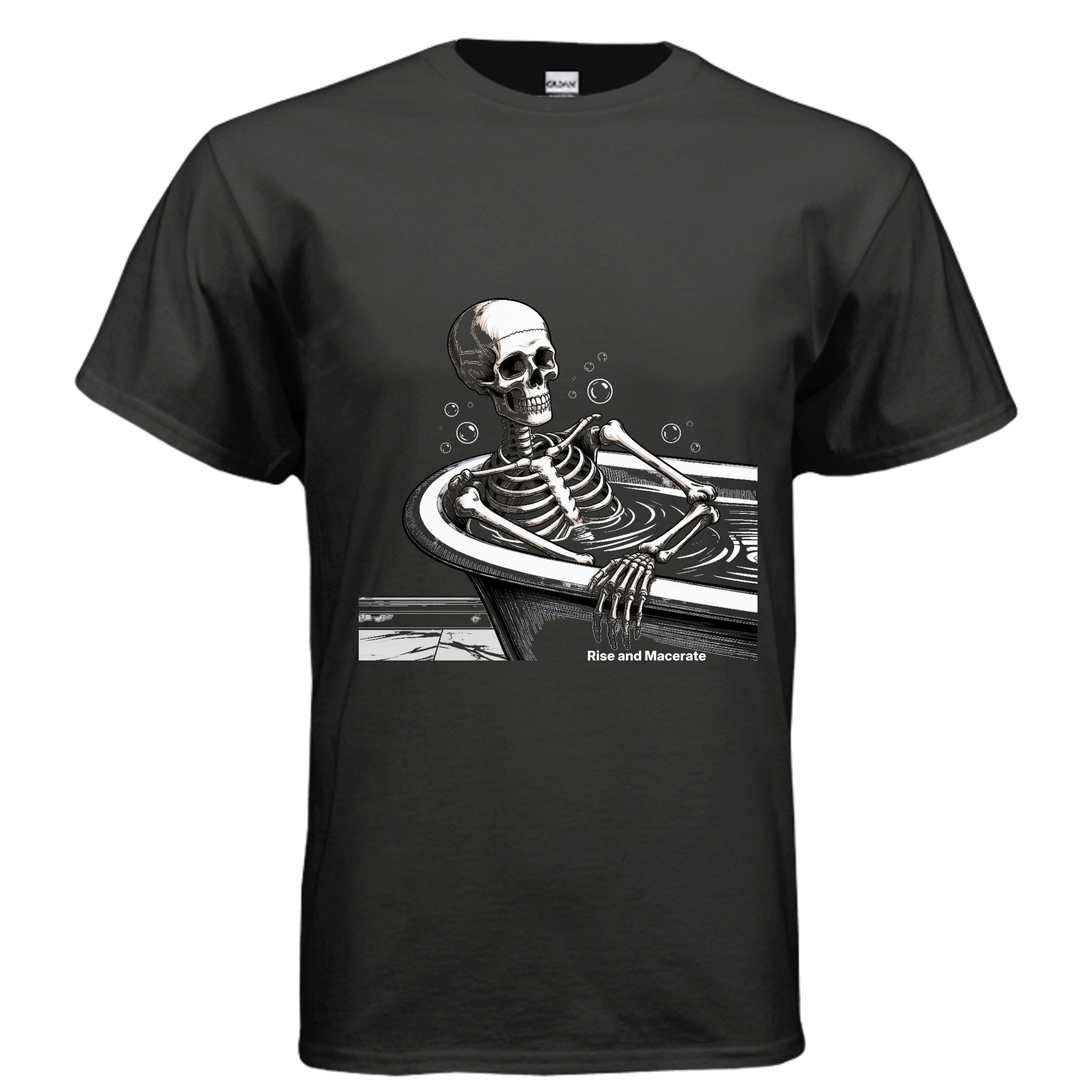 Seymore Bones- Rise and Macerate graphic apparel