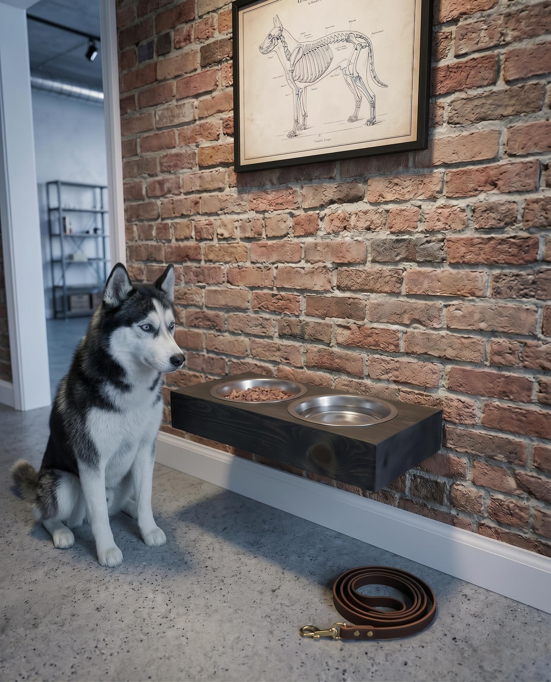 Floating Dog Bowl Stand