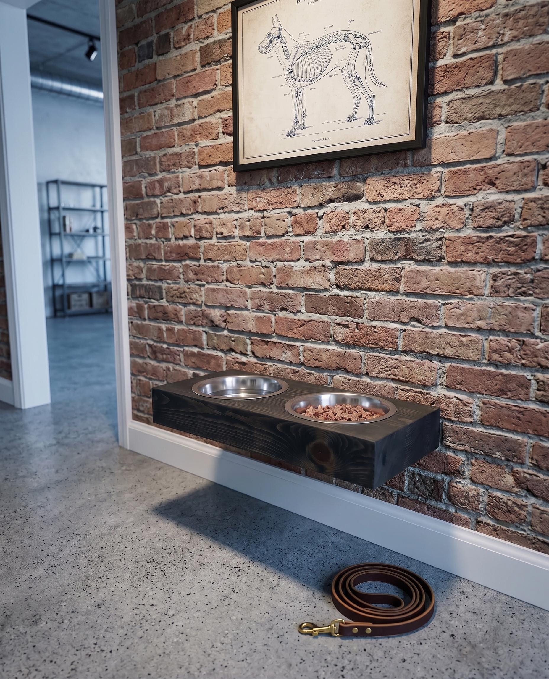 Floating Dog Bowl Stand, product view 6
