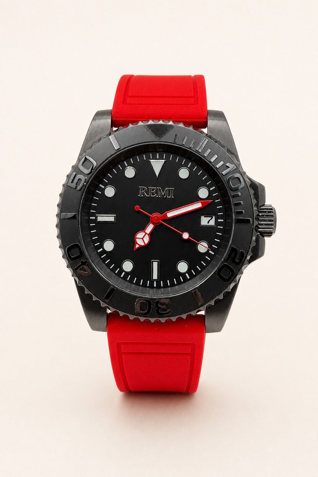 Atlantis Diver - Black N Red