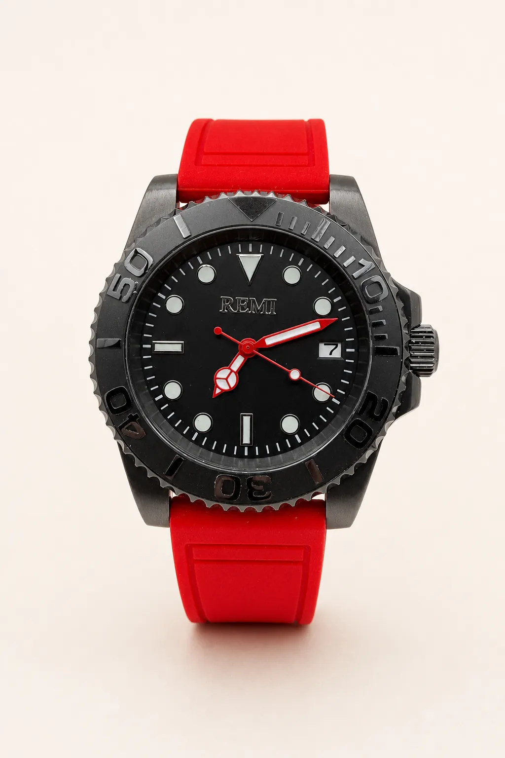 Atlantis Diver - Black N Red