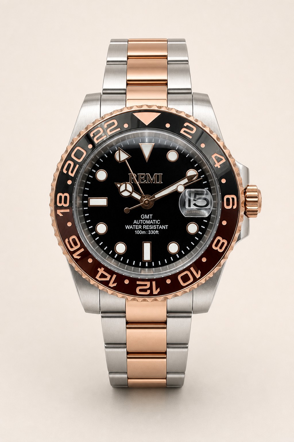 Atlas GMT Rose Gold Rootbeer