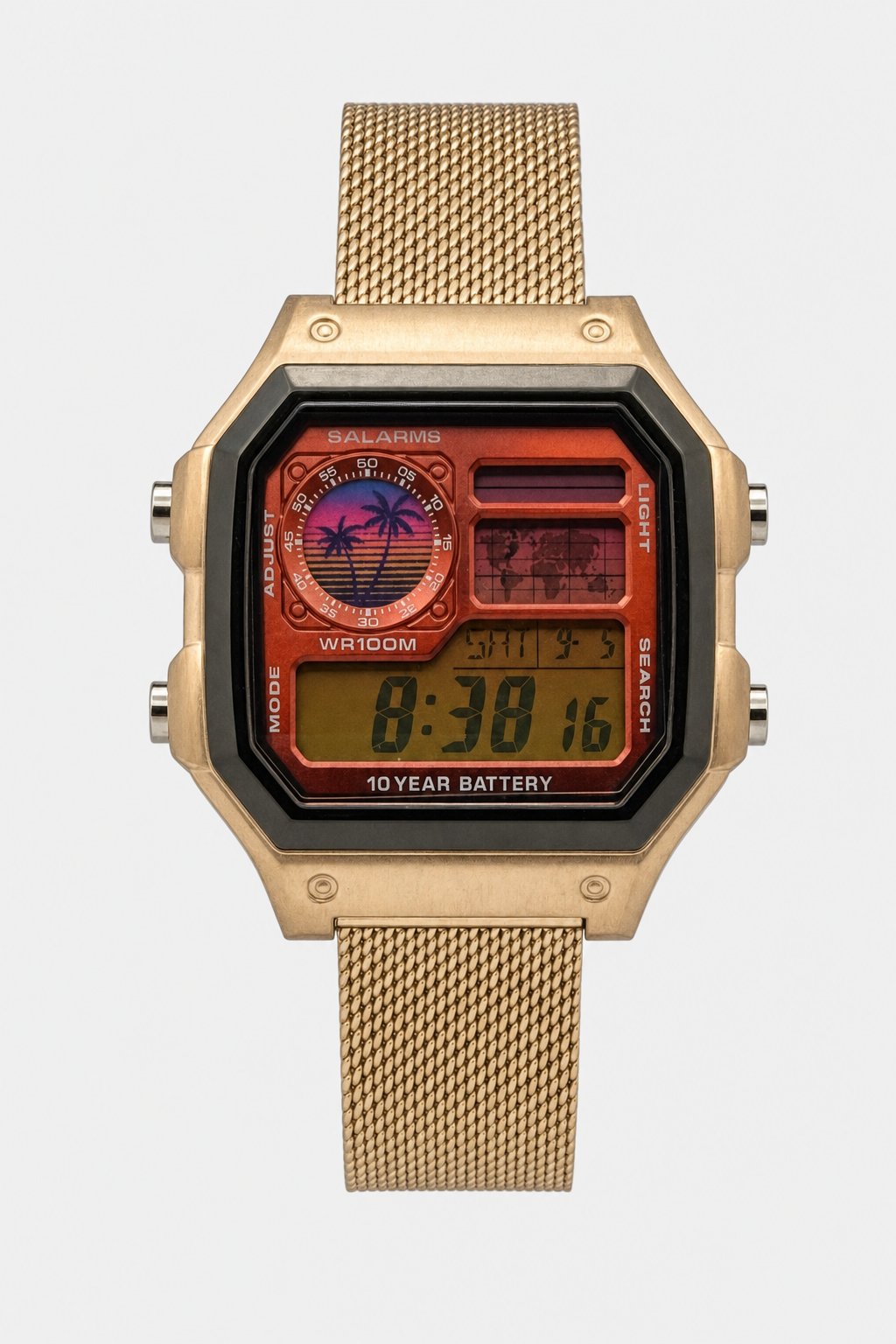 Casio AE1200 Royale - MOD - Rose Sunset
