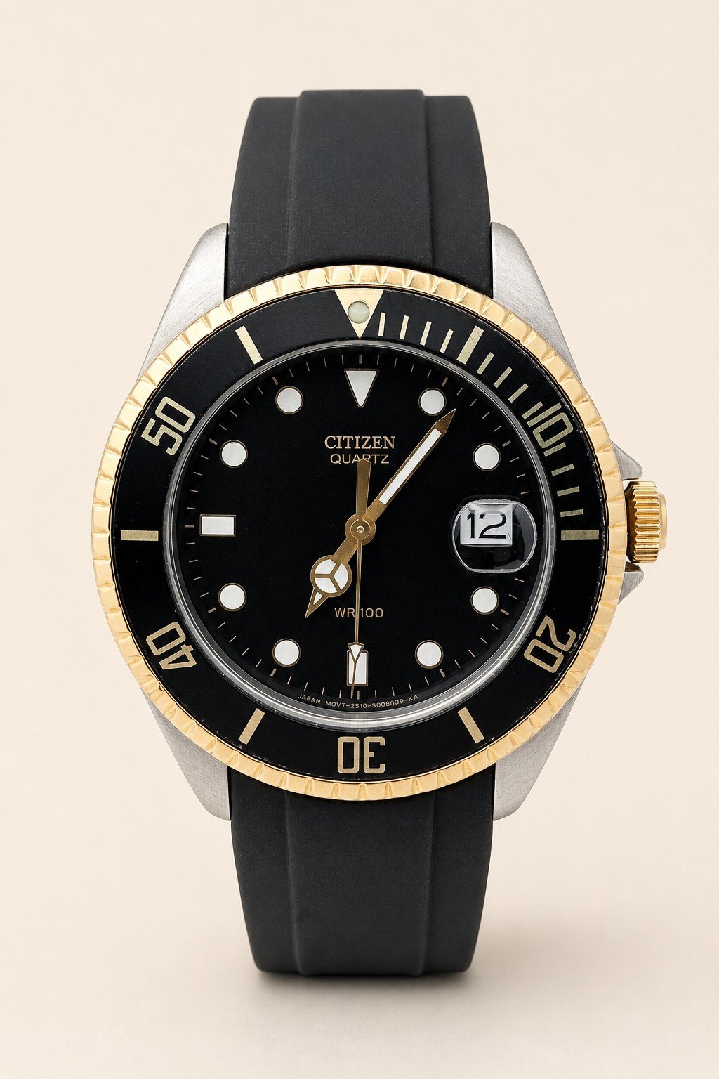 Citizen Dive Watch - Dive - Black - Gold/SS - Preowned