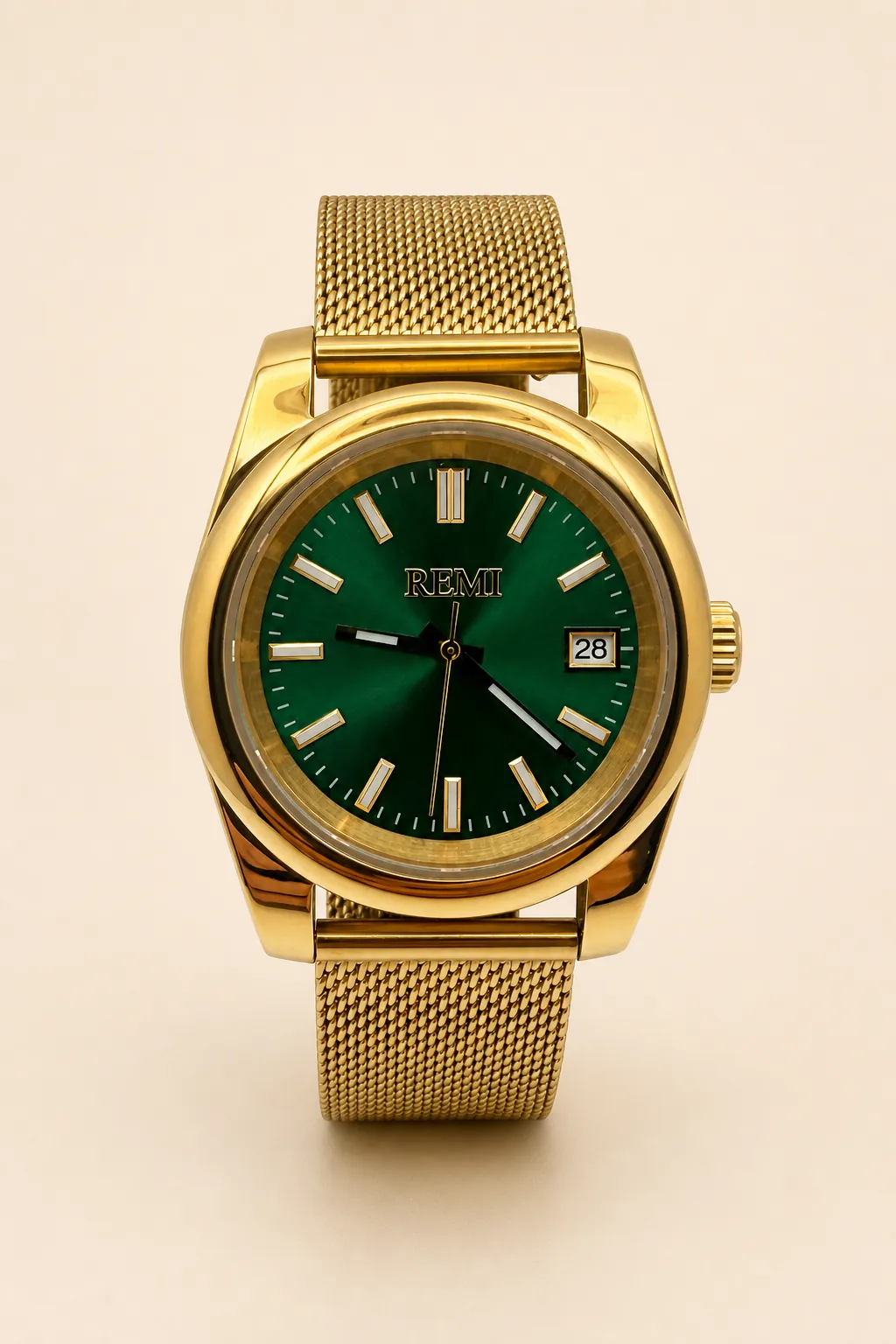 Monarch Dress - Green Dial