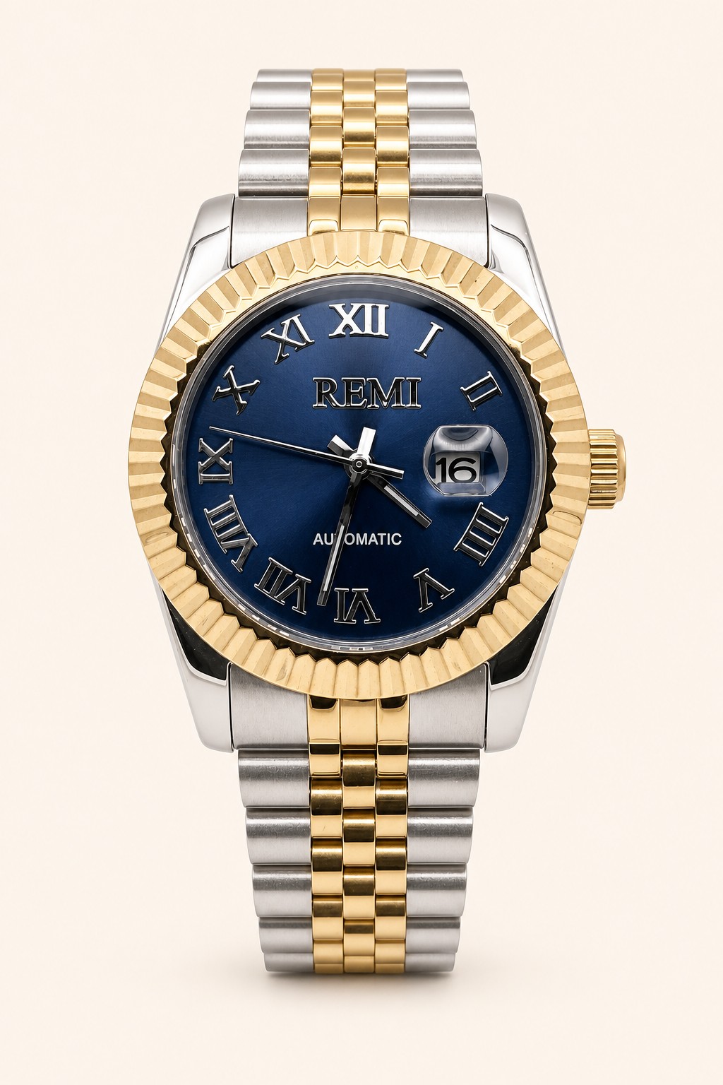 Monarch Dress - Two Tone - Blue Dial