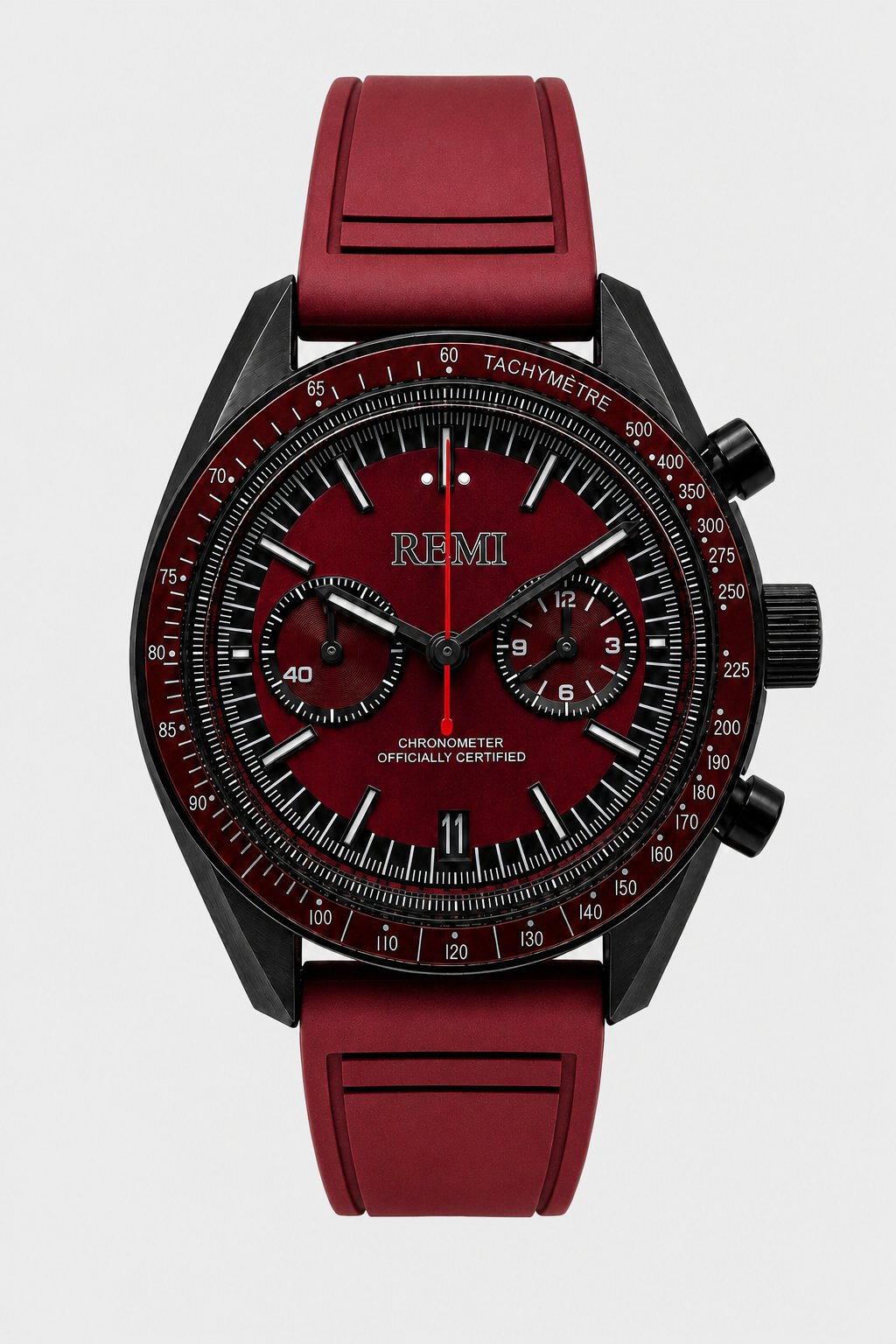 Pursuit Chronograph - Deep Red